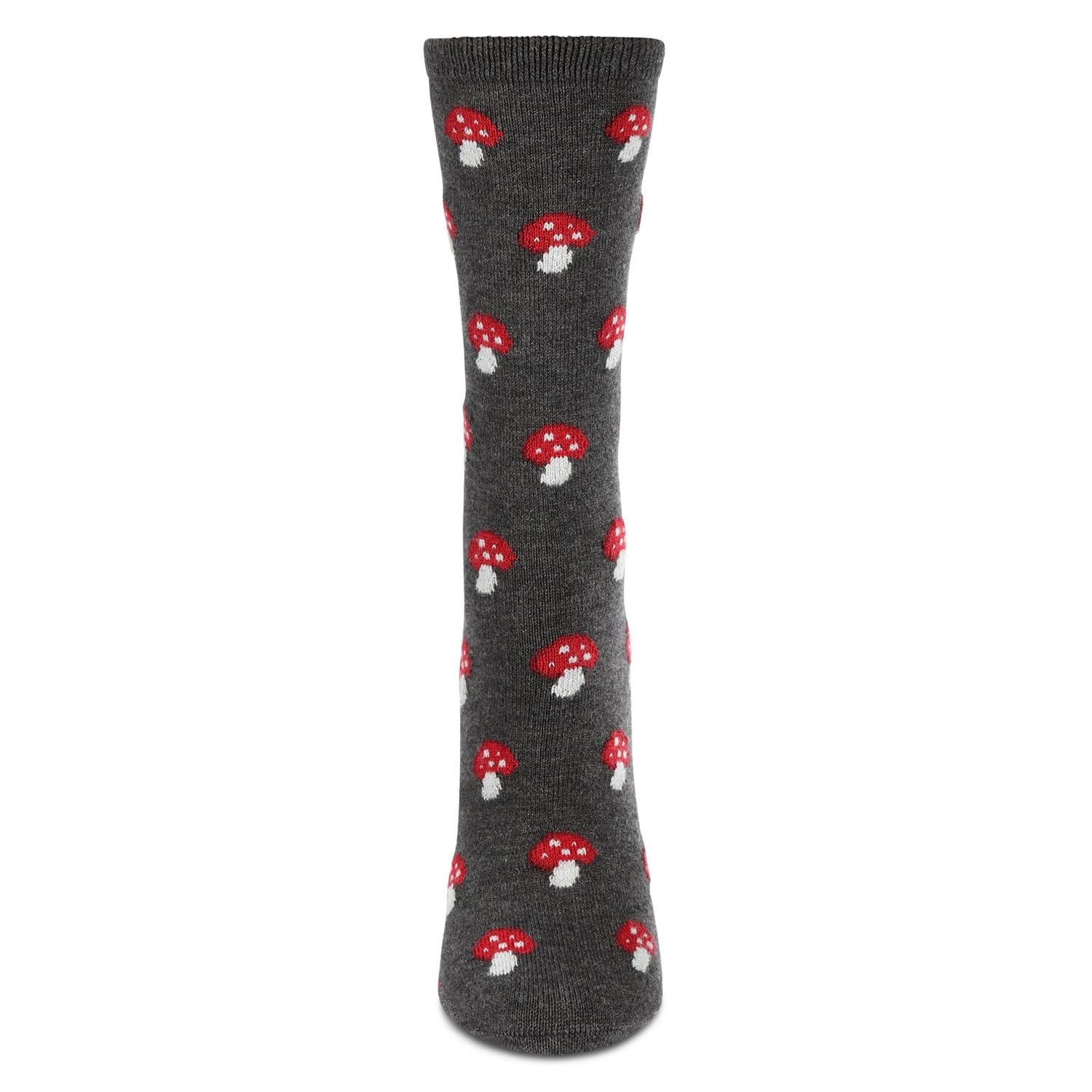 MeMoi Women's Soft Mushroom Cashmere Crew Socks