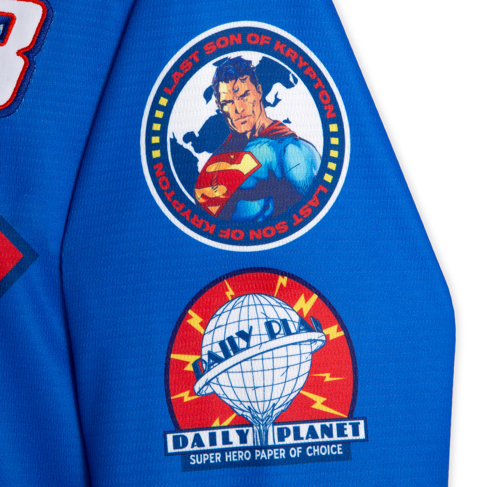 DC Comics Justice League Superman Boys' Hockey Jersey