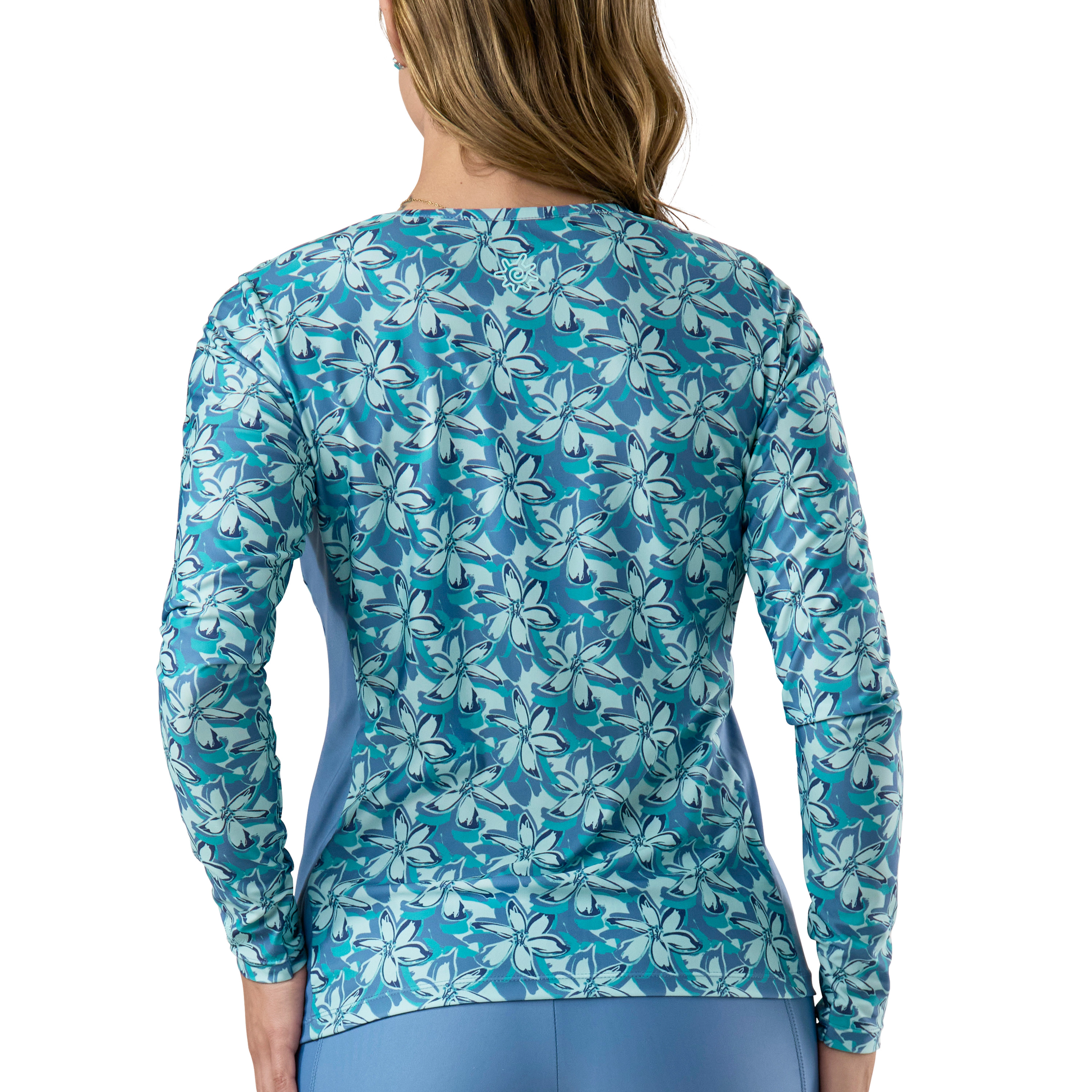 UV Skinz Women's Long Sleeve Crew Sun & Swim Shirt