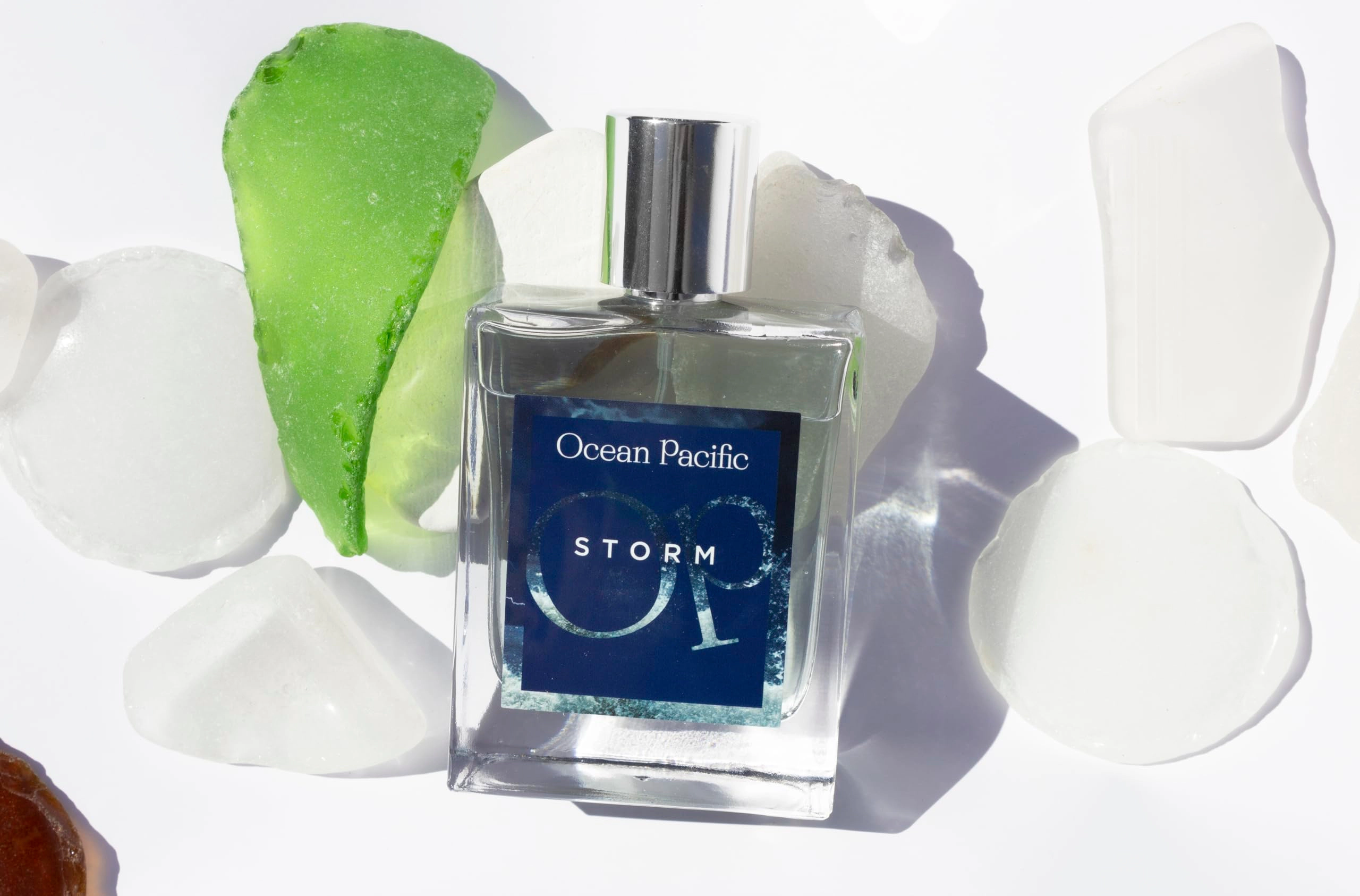 Ocean Pacific Storm Eau de Parfum for Men, Fruity Woody Amber, 3.4 Fl Oz