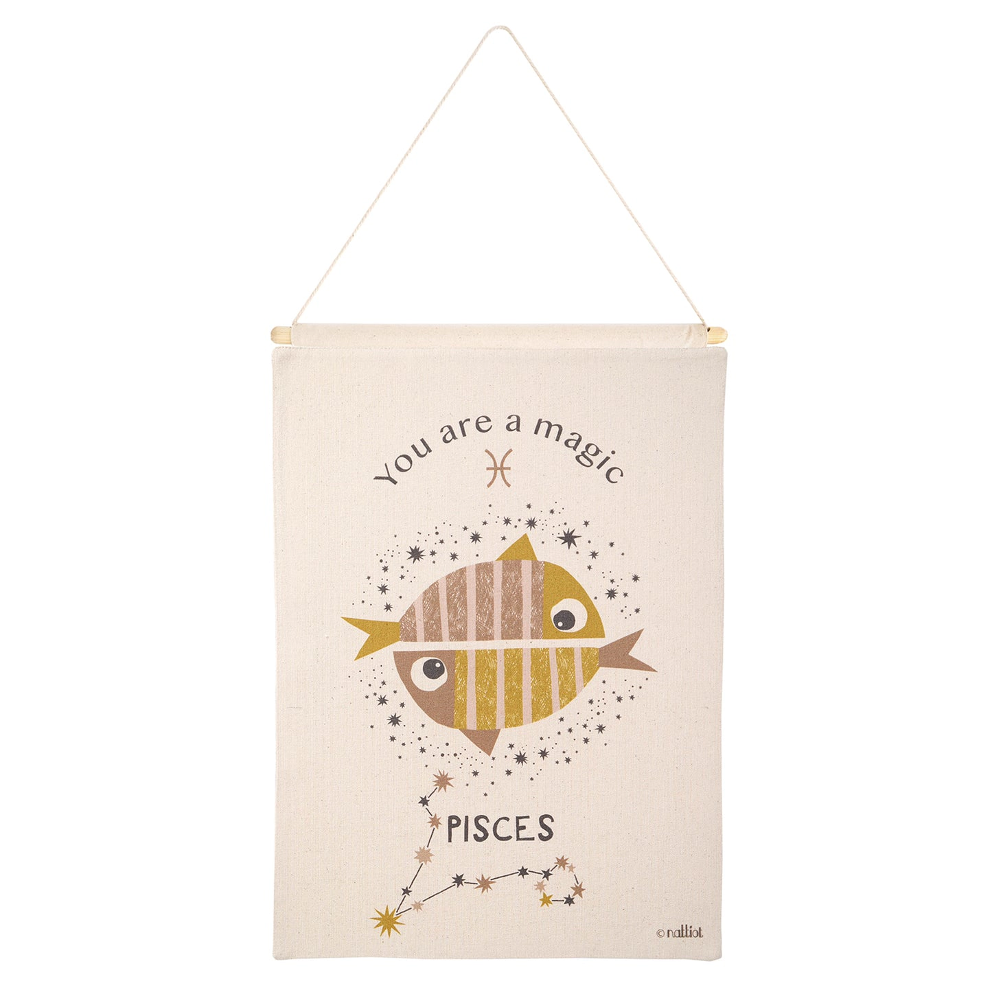 Nattiot Wall Hanging Little Pisces