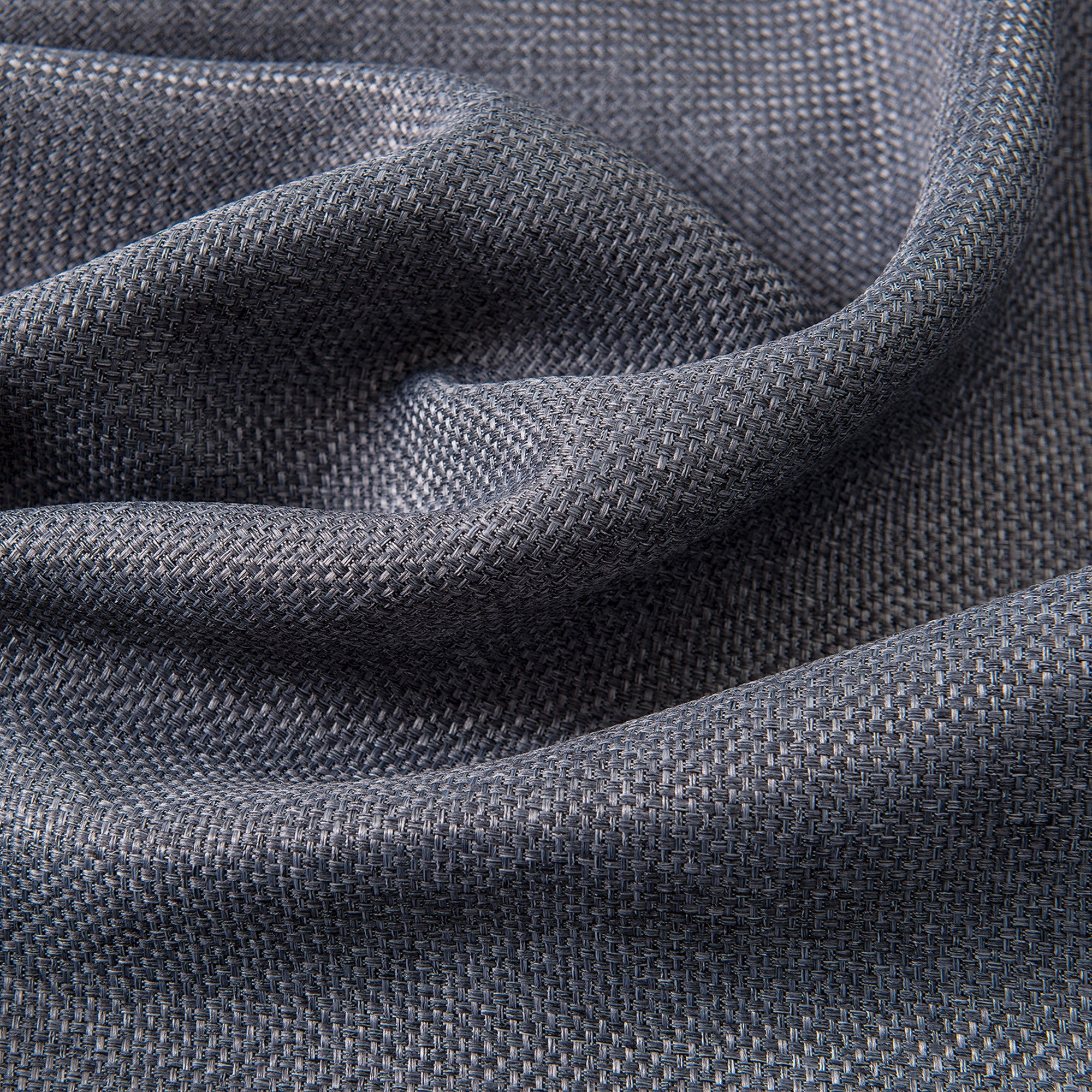 Oliva Gray Lucas Jacquard Blackout Grommet Panel