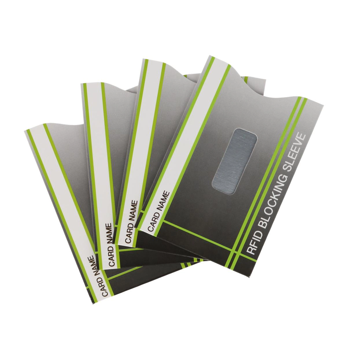 CTM RFID Blocking Card Sleeves (Pack of 4)