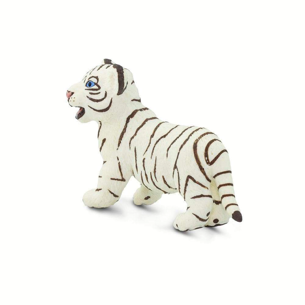 Safari Ltd. - White Bengal Tiger Cub Kids Toy Figure