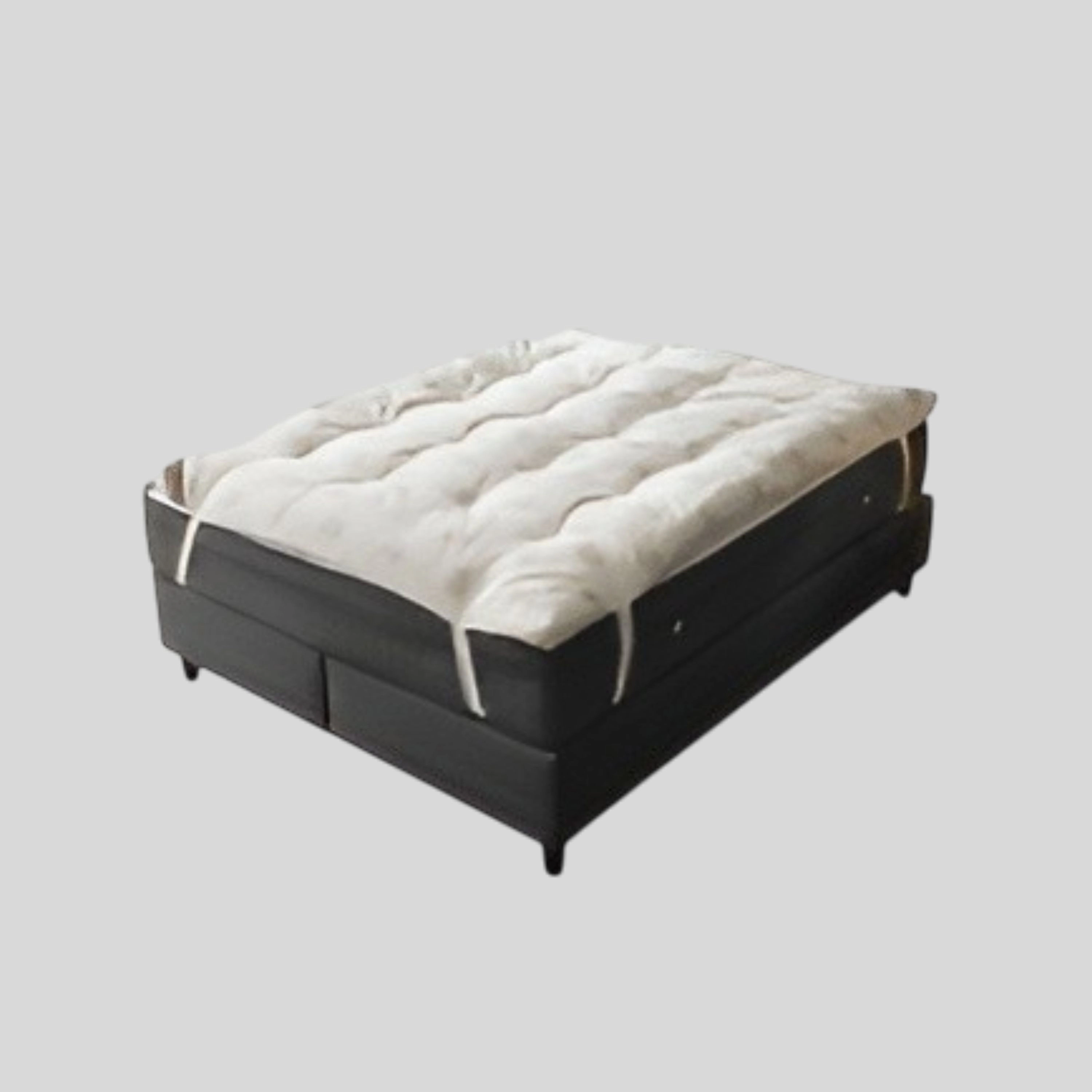 Wear Sierra Duvetta Natural Wool Mattress Topper