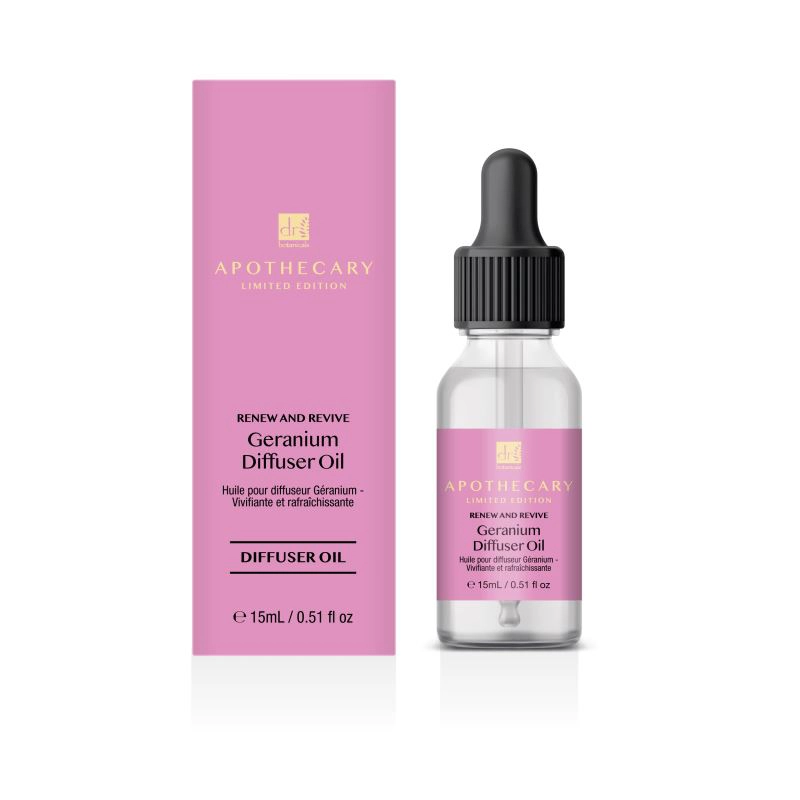 Dr Botanicals Renew & Revive Geranium Diffuser Oil 15ml