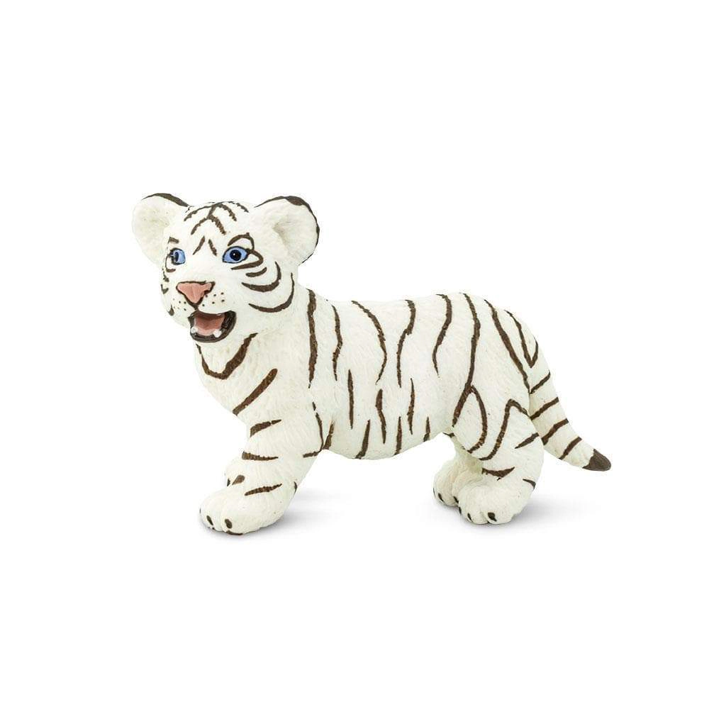 Safari Ltd. - White Bengal Tiger Cub Kids Toy Figure