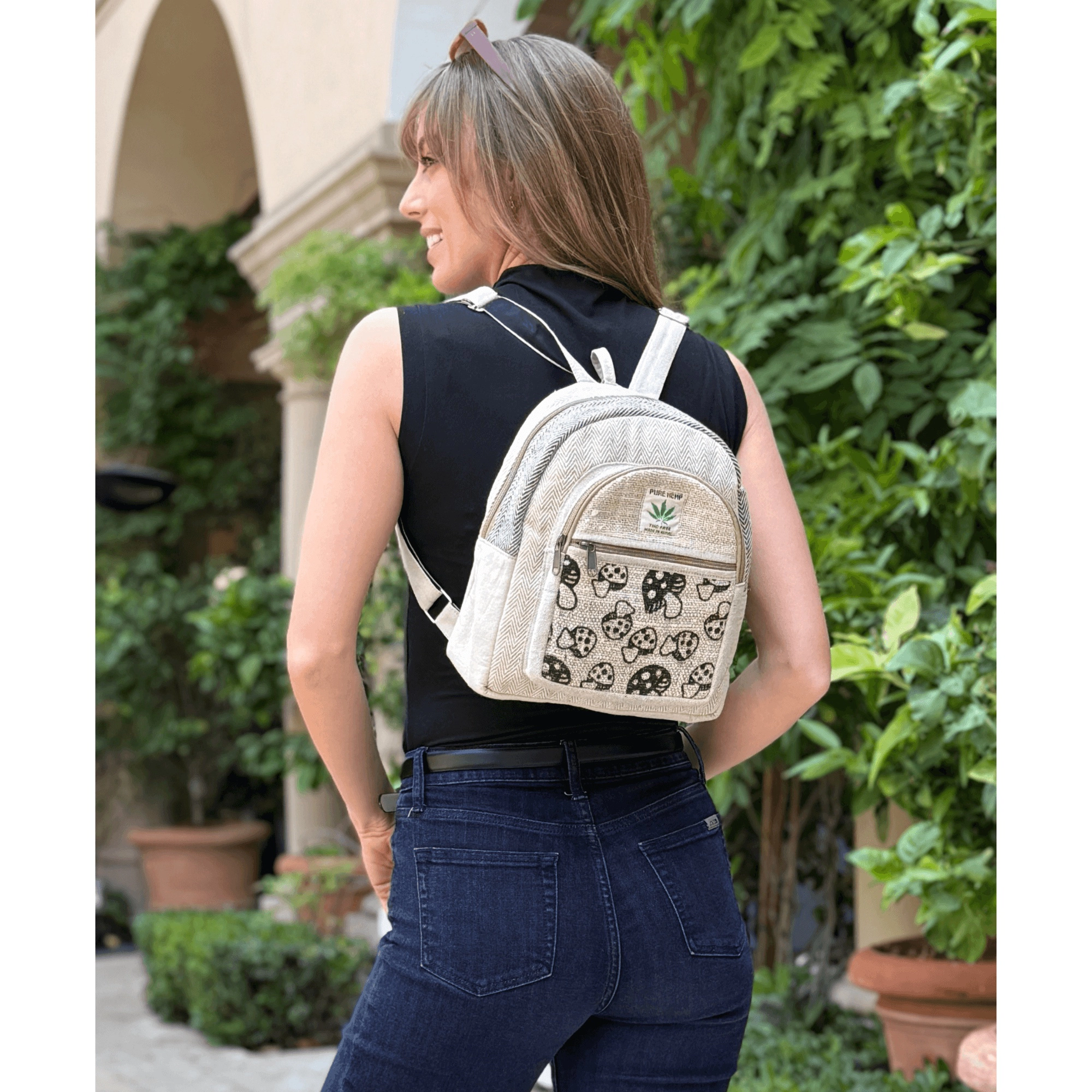 Kathmandu Collection Womens Mini Hemp Mushroom Backpack