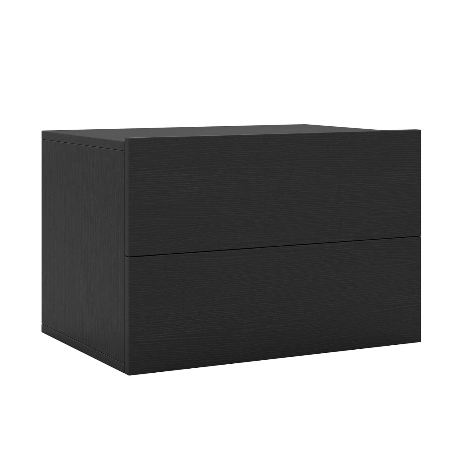 SlickBlue Floating Nightstand with 2 Drawers Wall Mounted Bedside Table