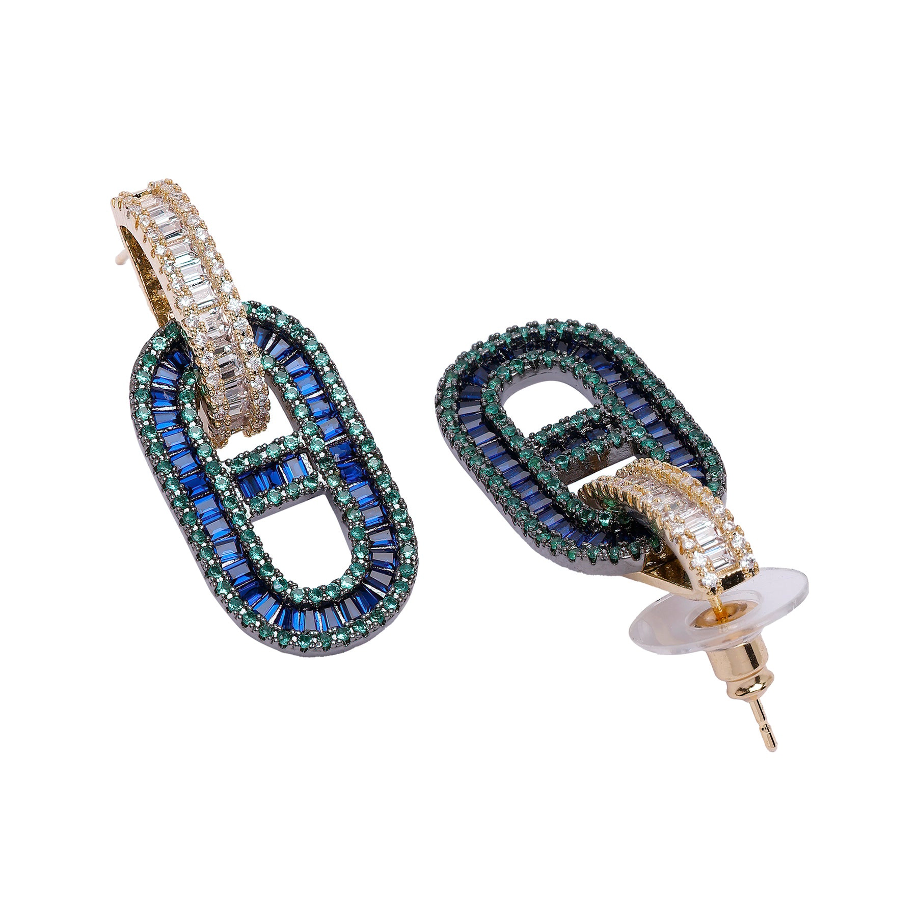 AGP PARIS Womens Diva Cylinderical Drop Earrings