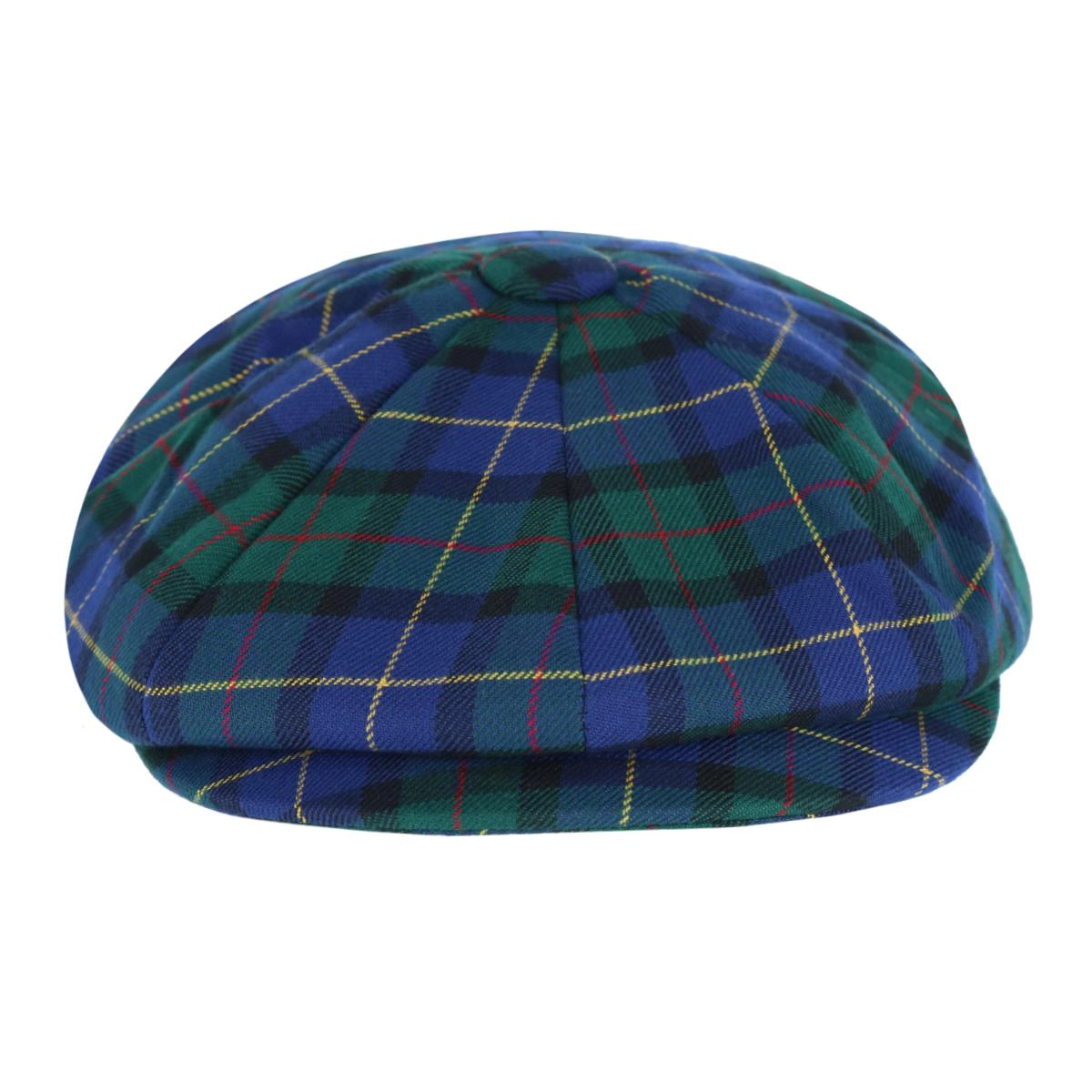 Epoch Hats Company Men's Tartan Plaid Wool Newsboy Cap