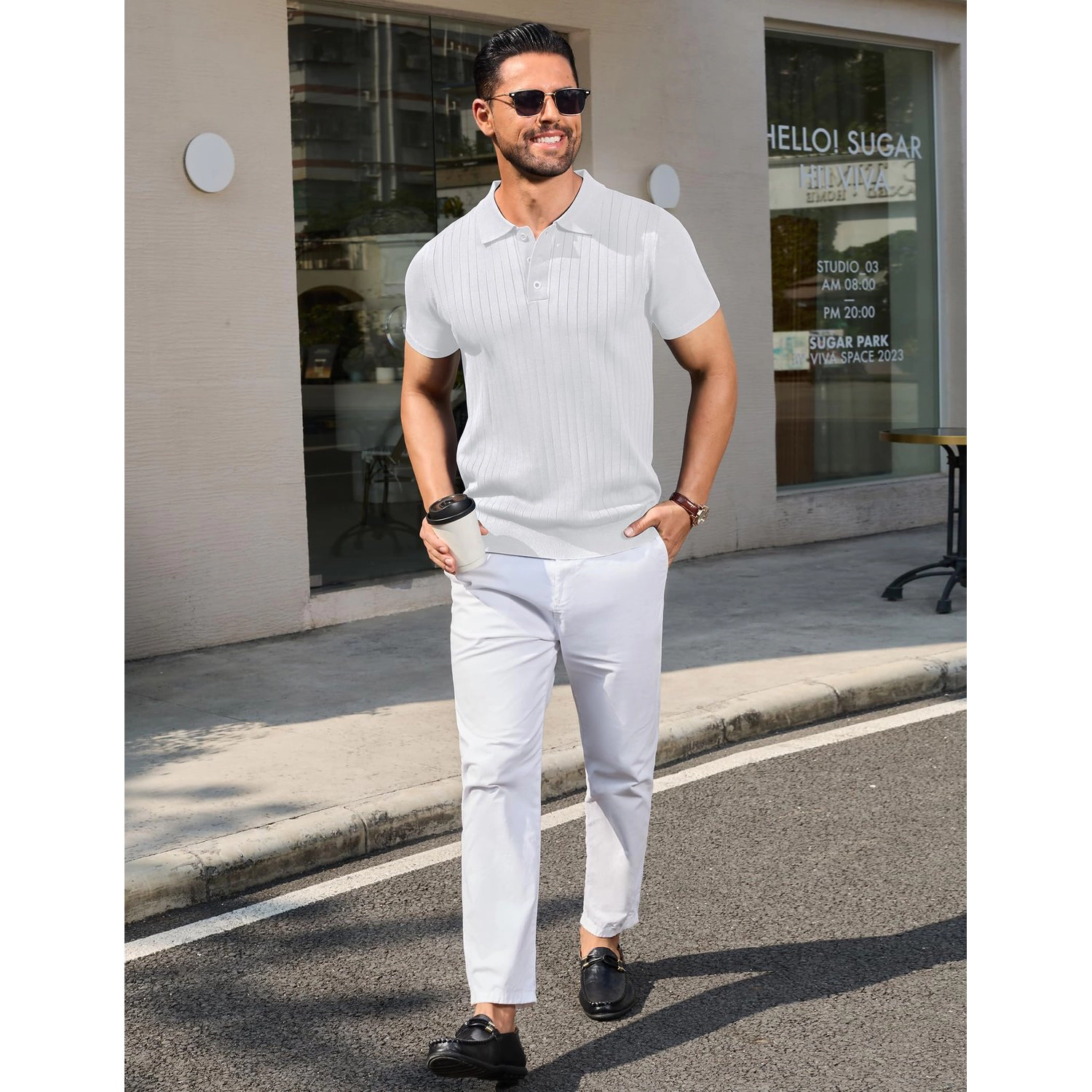 COOFANDY Mens Sporty Short Sleeve T-Shirts  Crew Neck Raglan Casual Tees