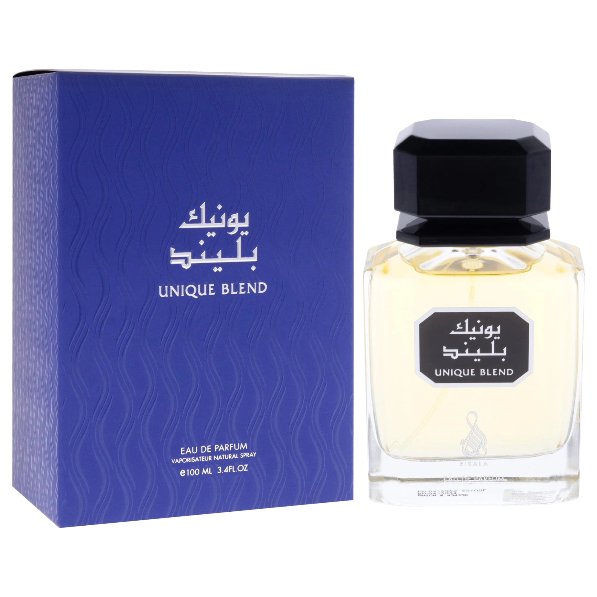 Risala Unique Blend Eau de Parfum Unisex - Woody Spicy Citrus 3.4 oz Spray