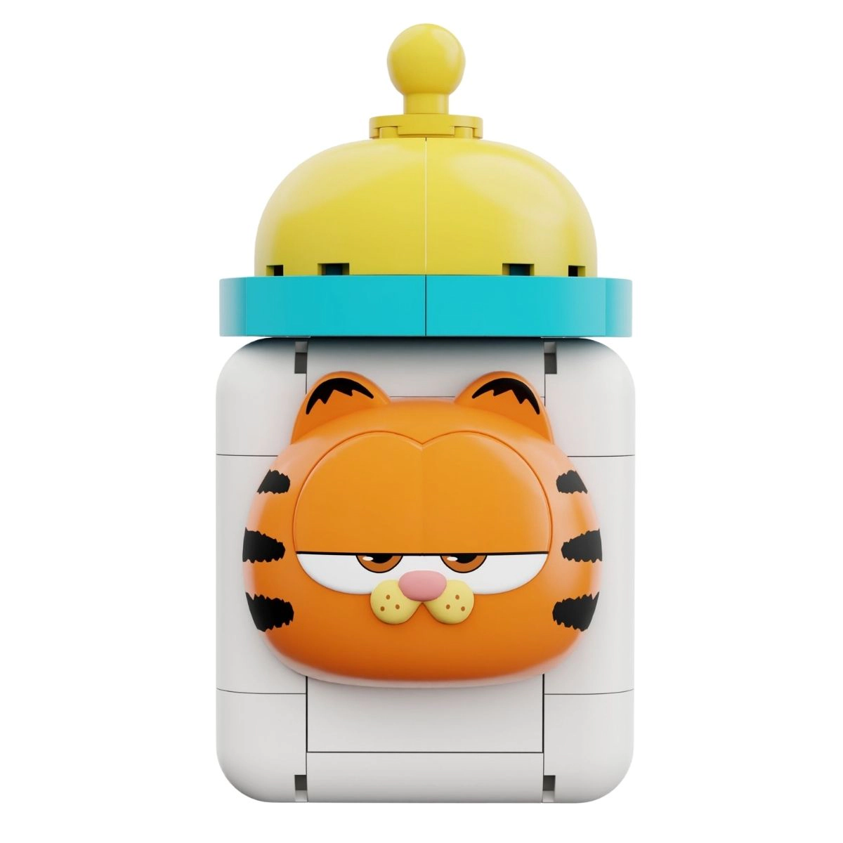 Pantasy The Garfield Movie Baby Bottle #86818 Building Block Set - 47-Piece Fridge Magnet Series