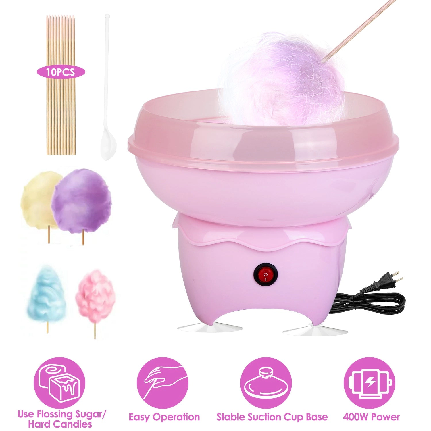 GBruno Electric Cotton Candy Maker Machine