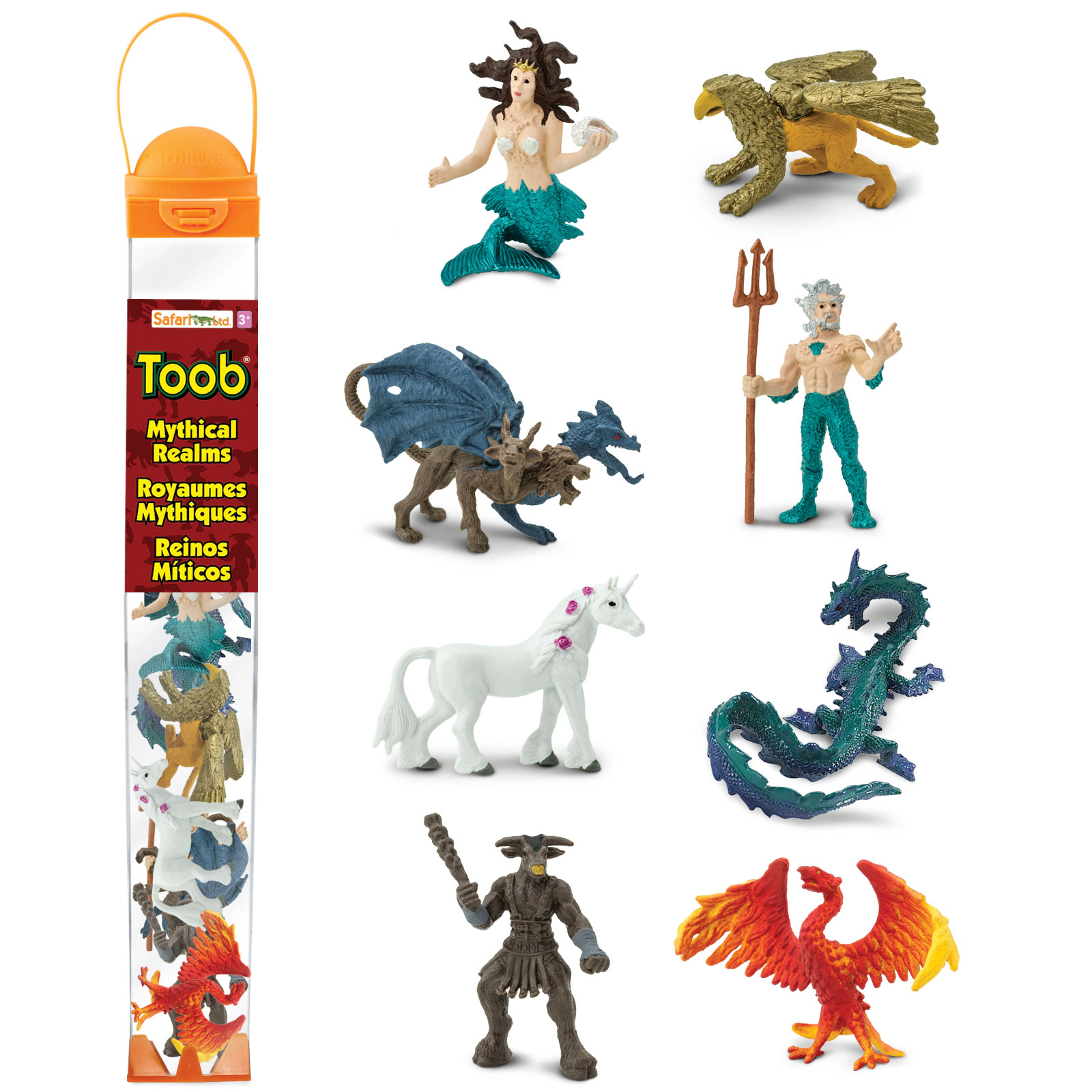 Safari Ltd. - Mythical Realms  TOOB - contains 8 Mini Figurines