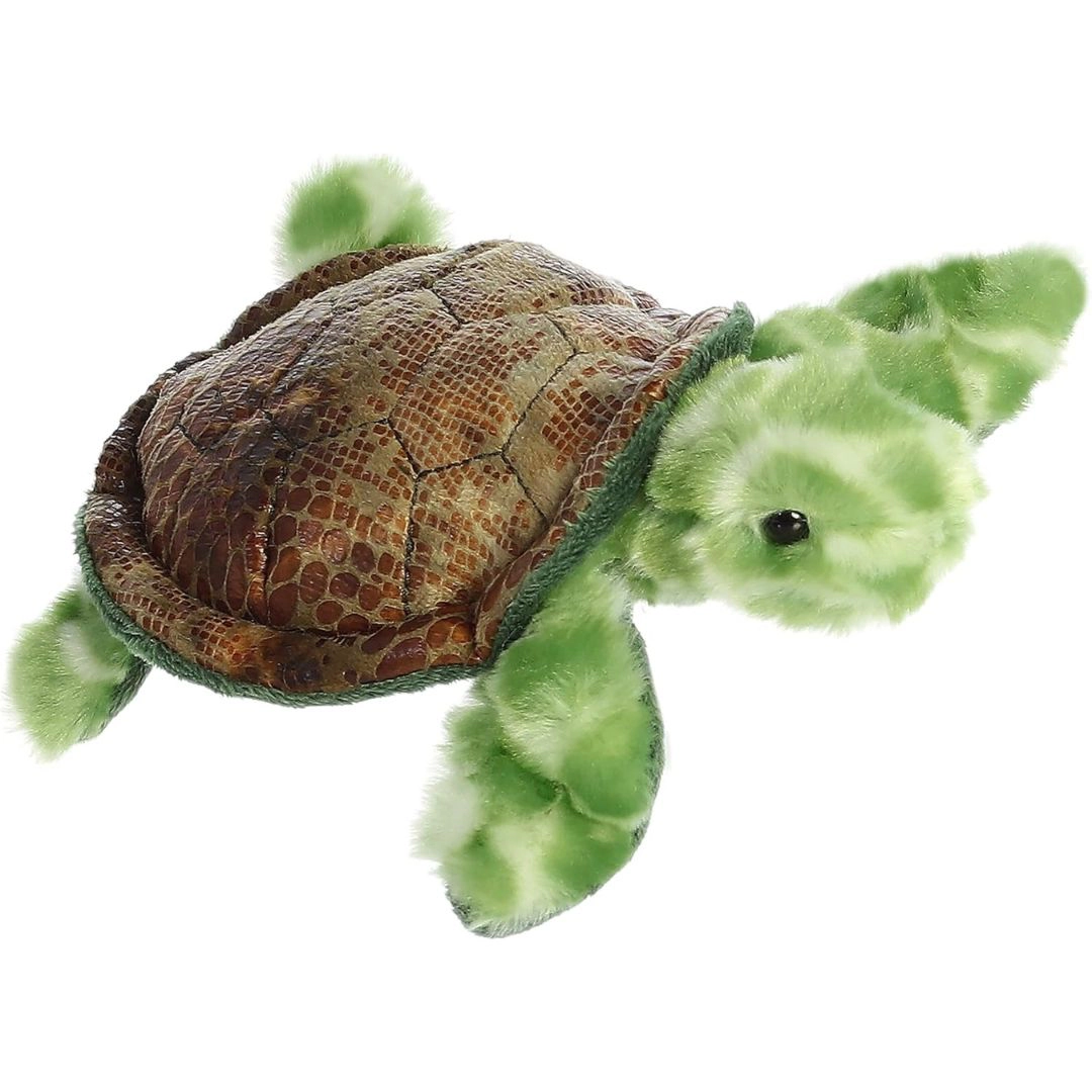Aurora Mini Flopsie Splish Sea Turtle 8-Inch Stuffed Animal Plush
