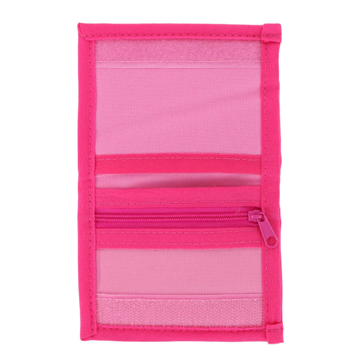 CTM Kid's Minnie Mouse Bifold Wallet with  Hook and Loop Closure