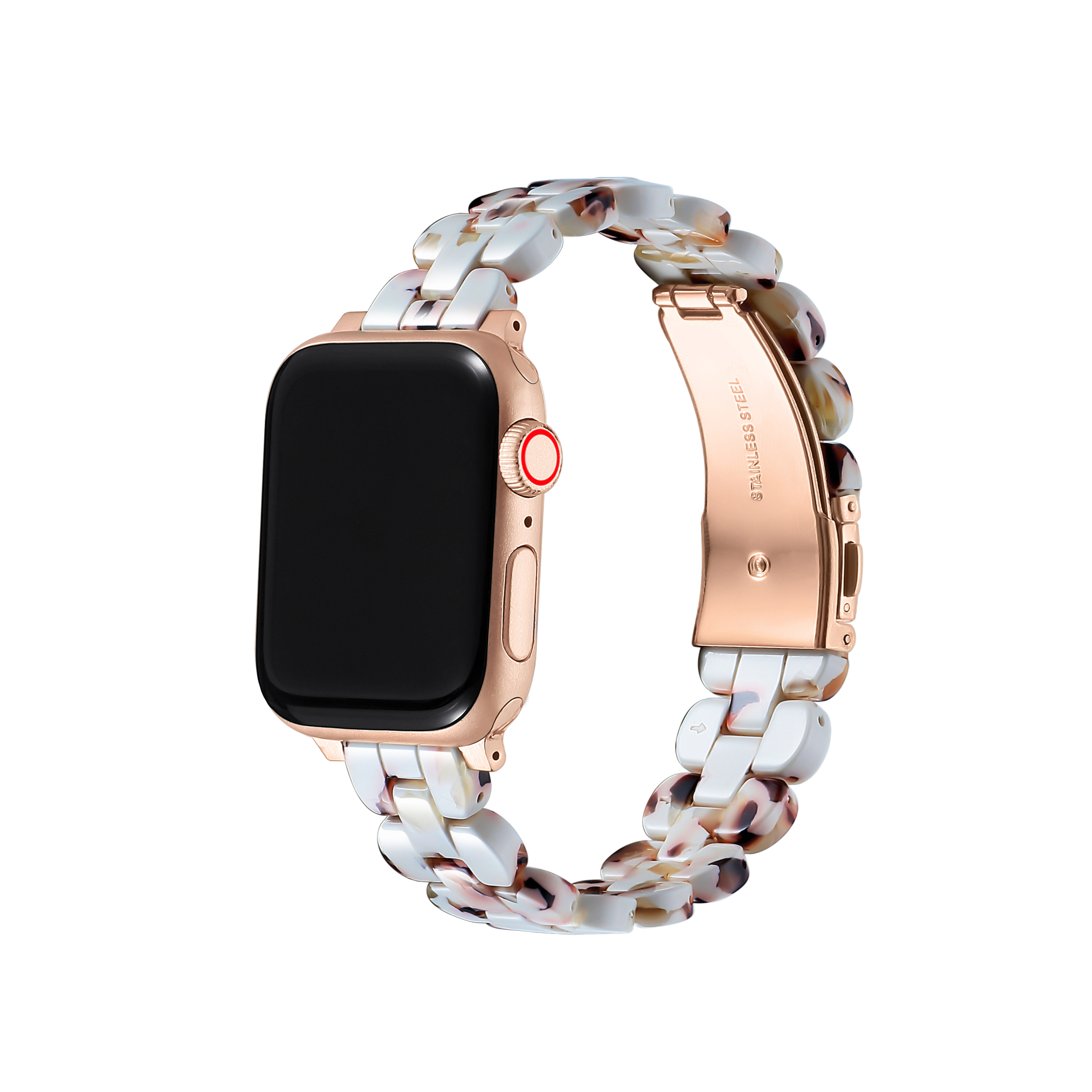 Posh Tech Womens Elle Resin Link Band for Apple Watch