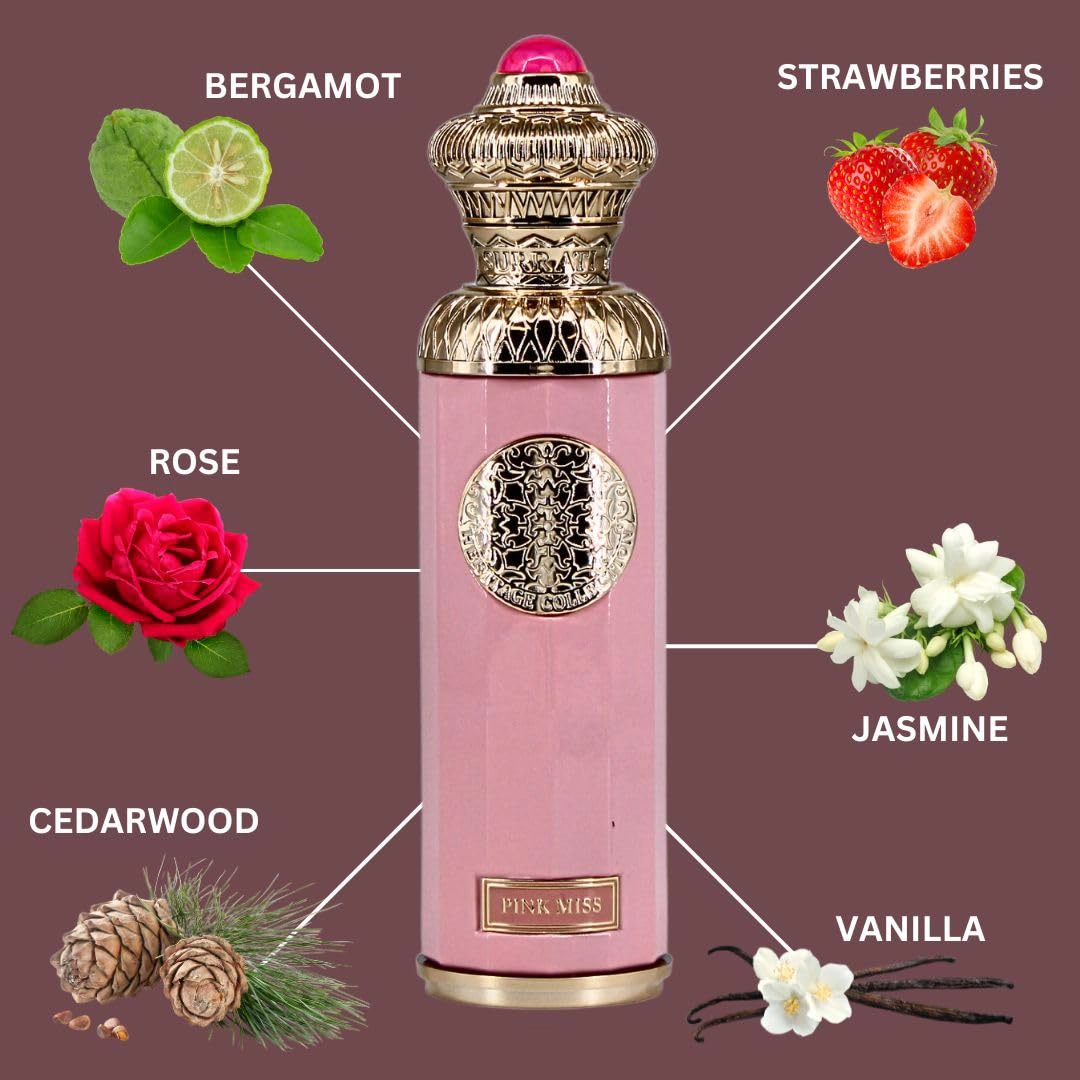 Surrati Pink Miss Eau de Parfum Spray - 4.7 Fl Oz (140 ml)