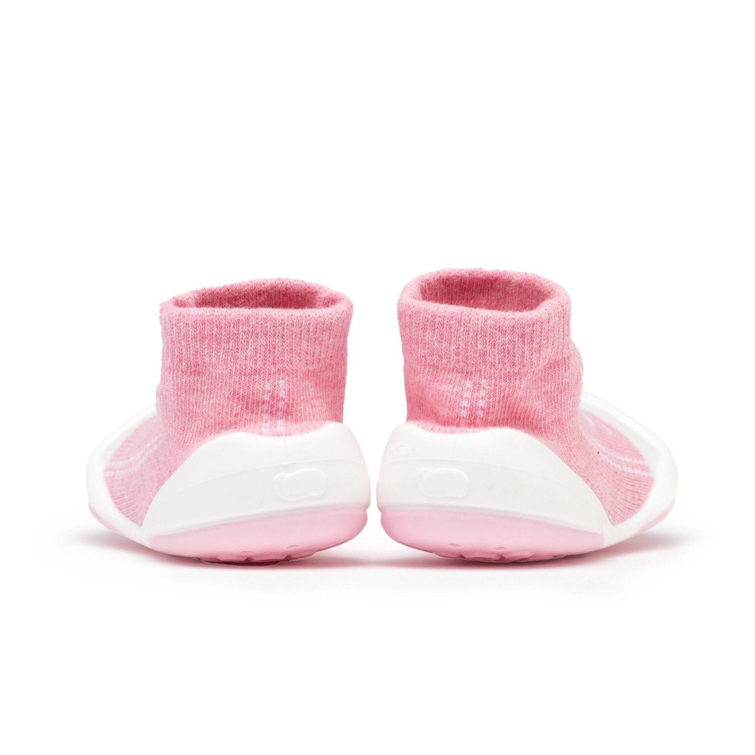 Komuello Toddler Girl First Walk Sock Shoes Sneakers - Pink