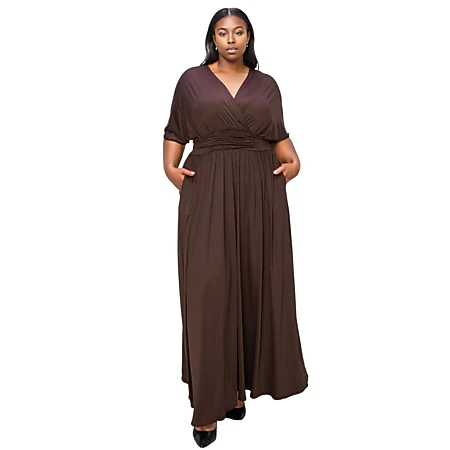 dress shirt ruffles Women's Evening with Frill Collar & Cuffs womens pink maxi dress Male Style Shop Lace Trim Trend Color:Cherry Red