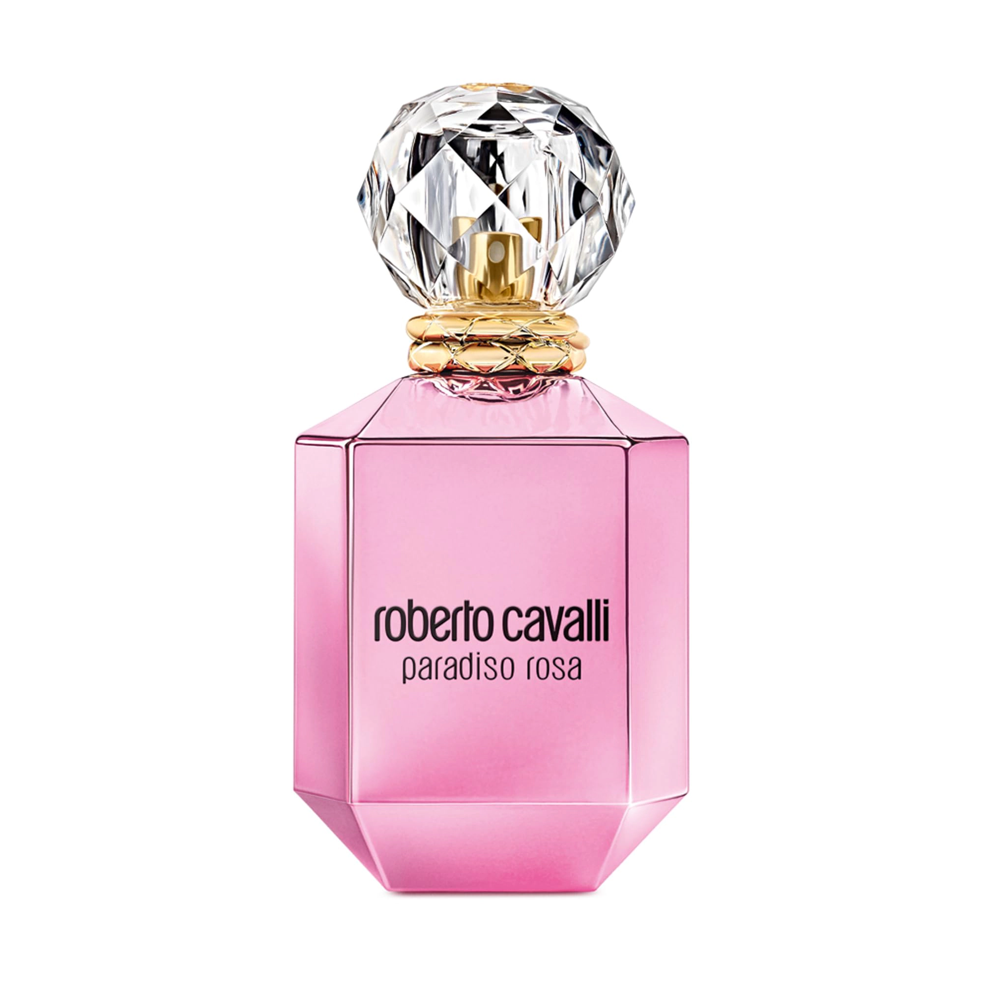 Roberto Cavalli Paradiso Rosa Eau de Parfum for Women, Floral Fruity Fresh 2.5 oz Spray