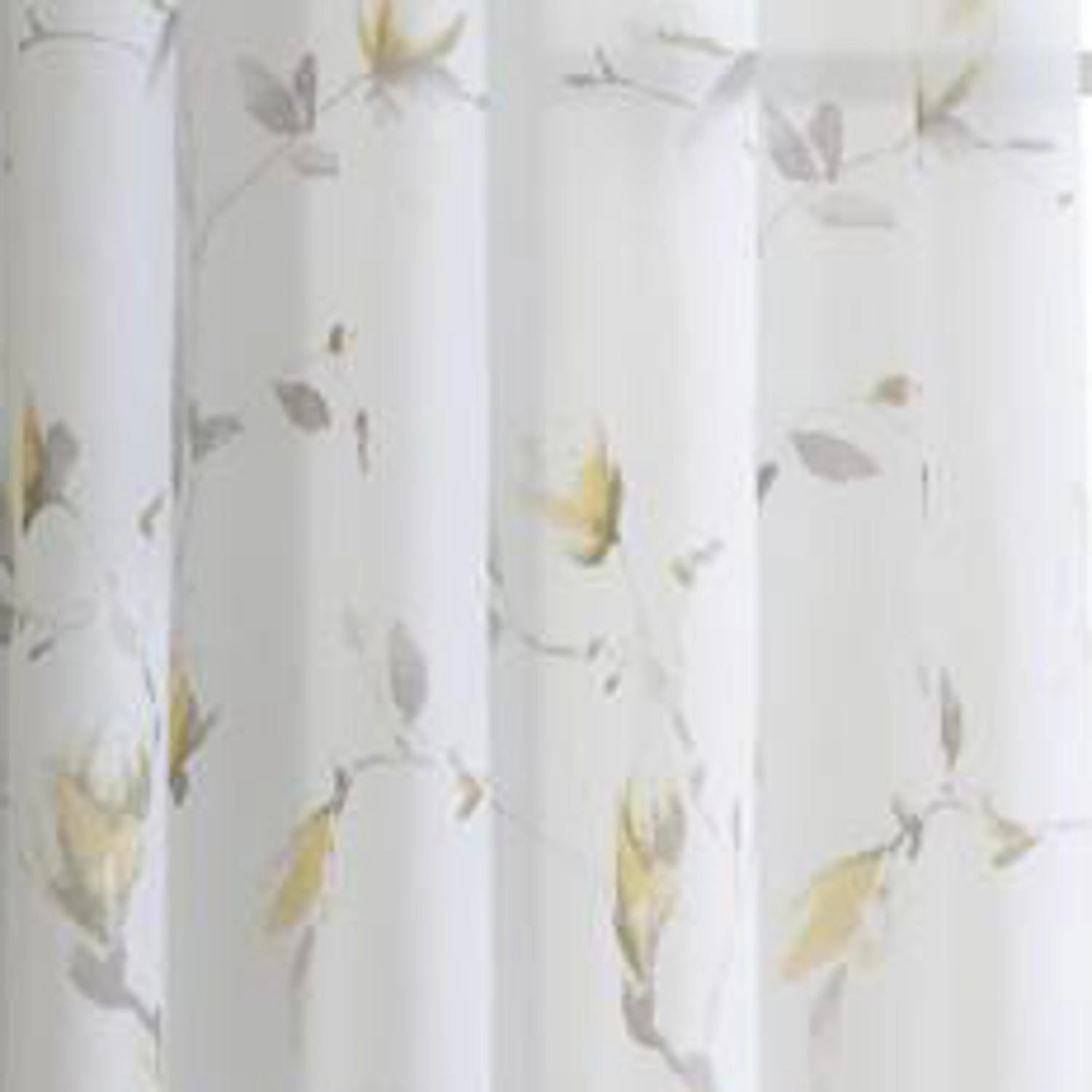 Commonwealth Symphony Grommet Curtain Panel Window Dressing - 52x84", Yellow
