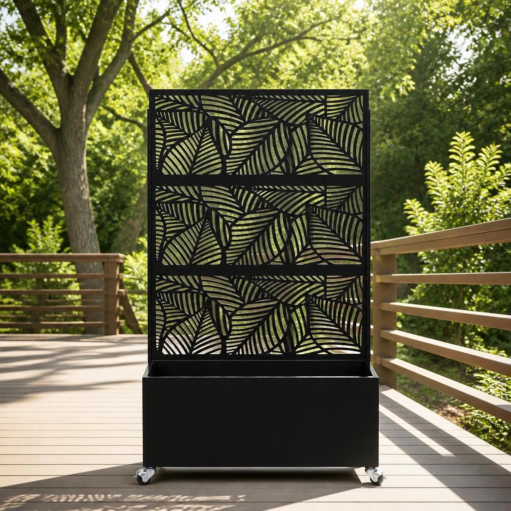 WOW PIONEER Rectangular Iron Planter Box