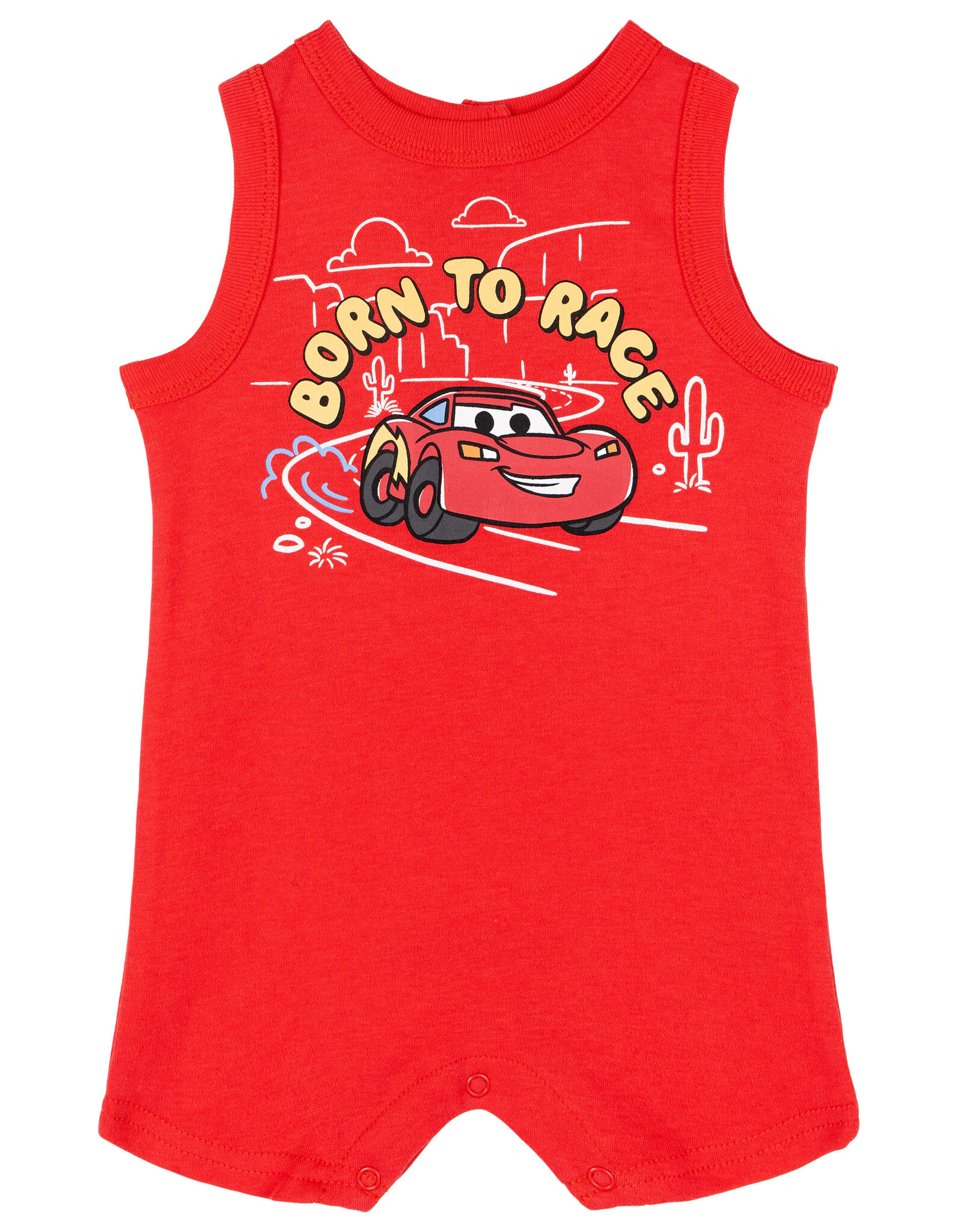 Disney Baby Boys' 2-Pack One Piece Rompers