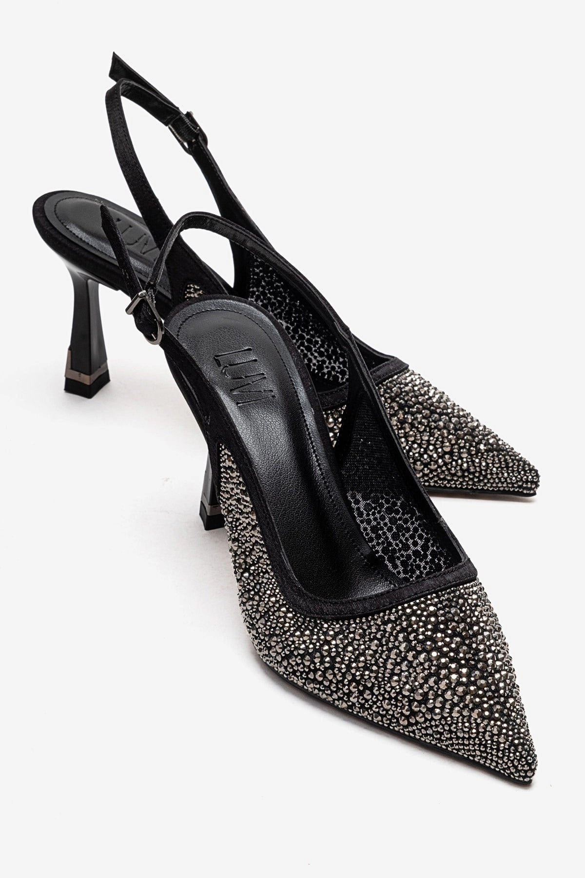 Prologue Shoes Womens Frea Slingback Stiletto Pump