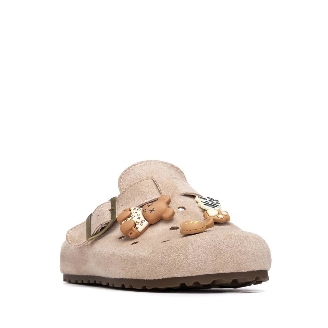 XTI Women's Clogs Memory Foam, Round Toe, Flat Heel