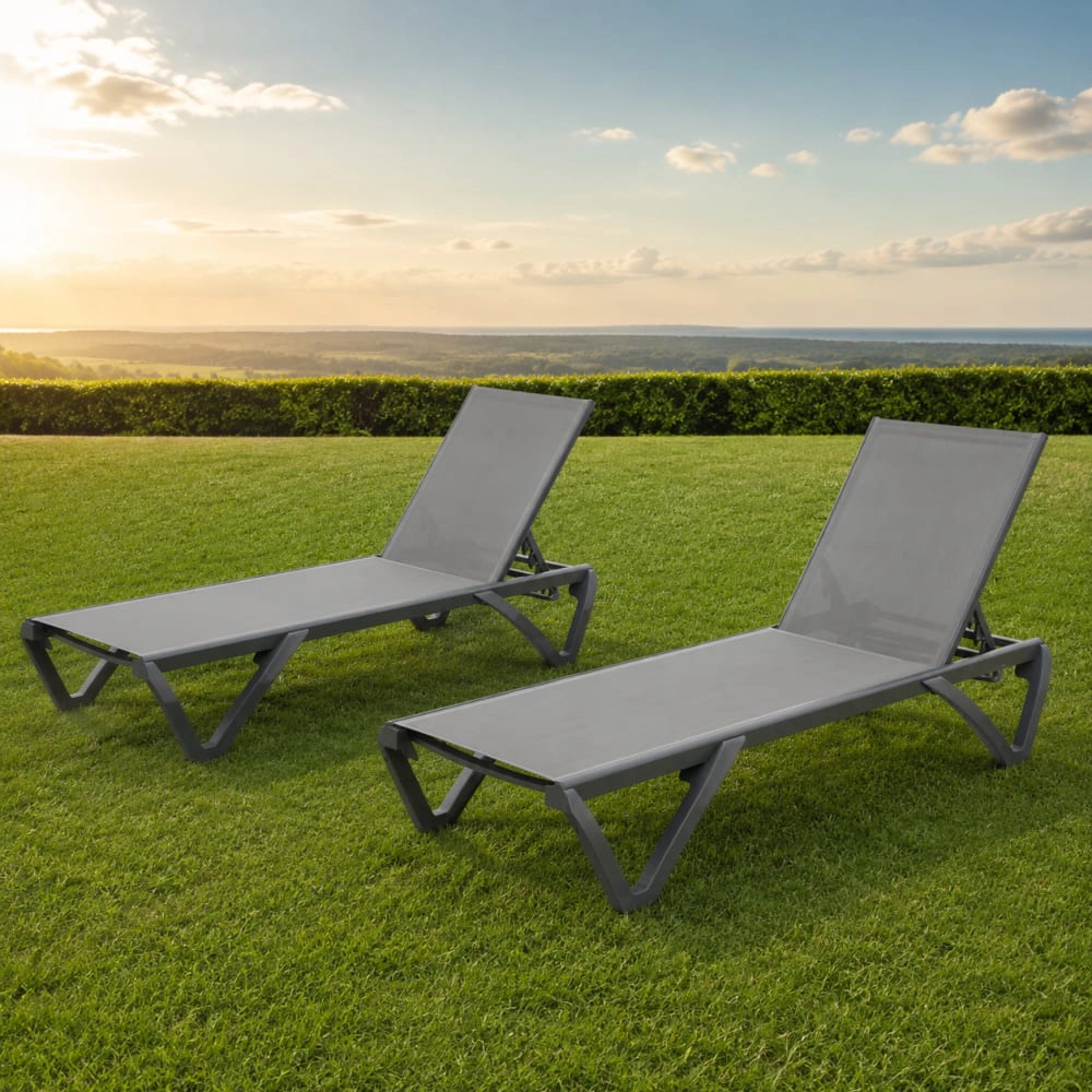 WOW PIONEER Aluminum Frame Patio Lounge