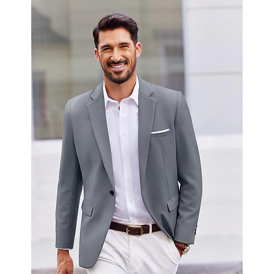 COOFANDY Men's Slim Fit Notch Lapel Casual Blazer Sport Coat Suit Jacket