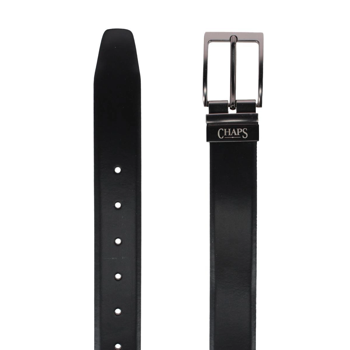Chaps Men's 35mm Reversible Napa Leather Dress Belt