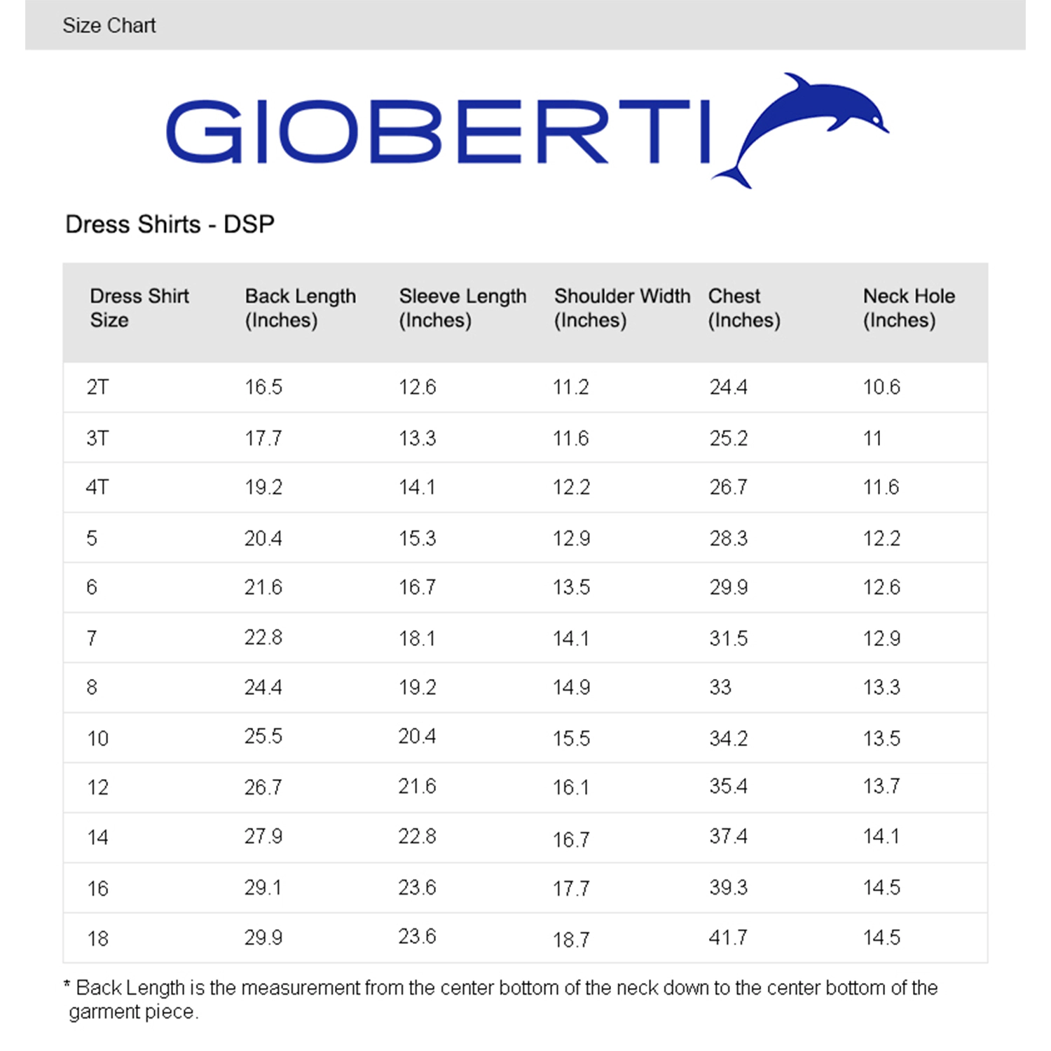 Gioberti Boy's Long Sleeve Dress Shirt