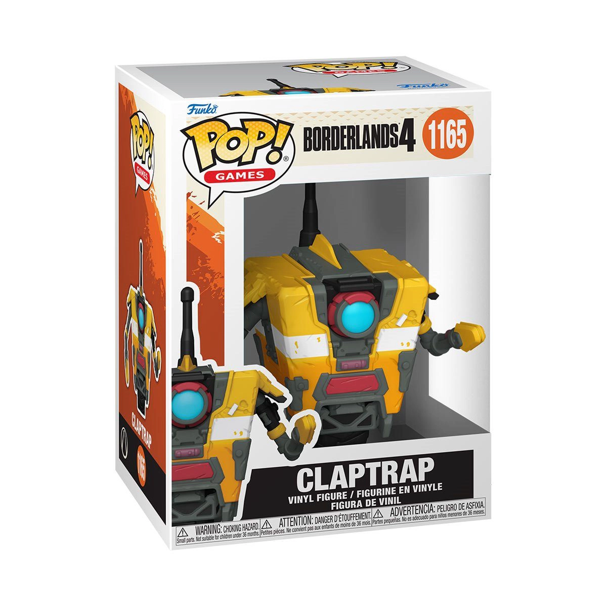 Funko Pop! Borderlands 4: Claptrap #1165