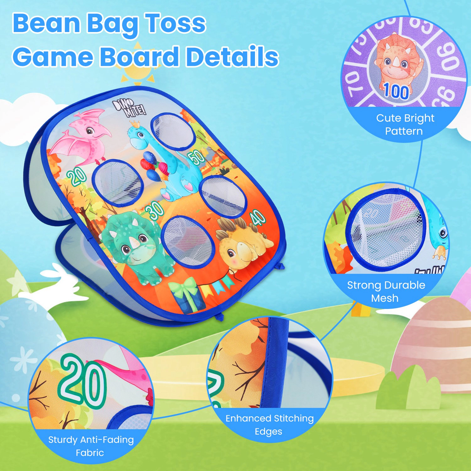 GBruno 5-in-1 Bean Bag Toss Game Set