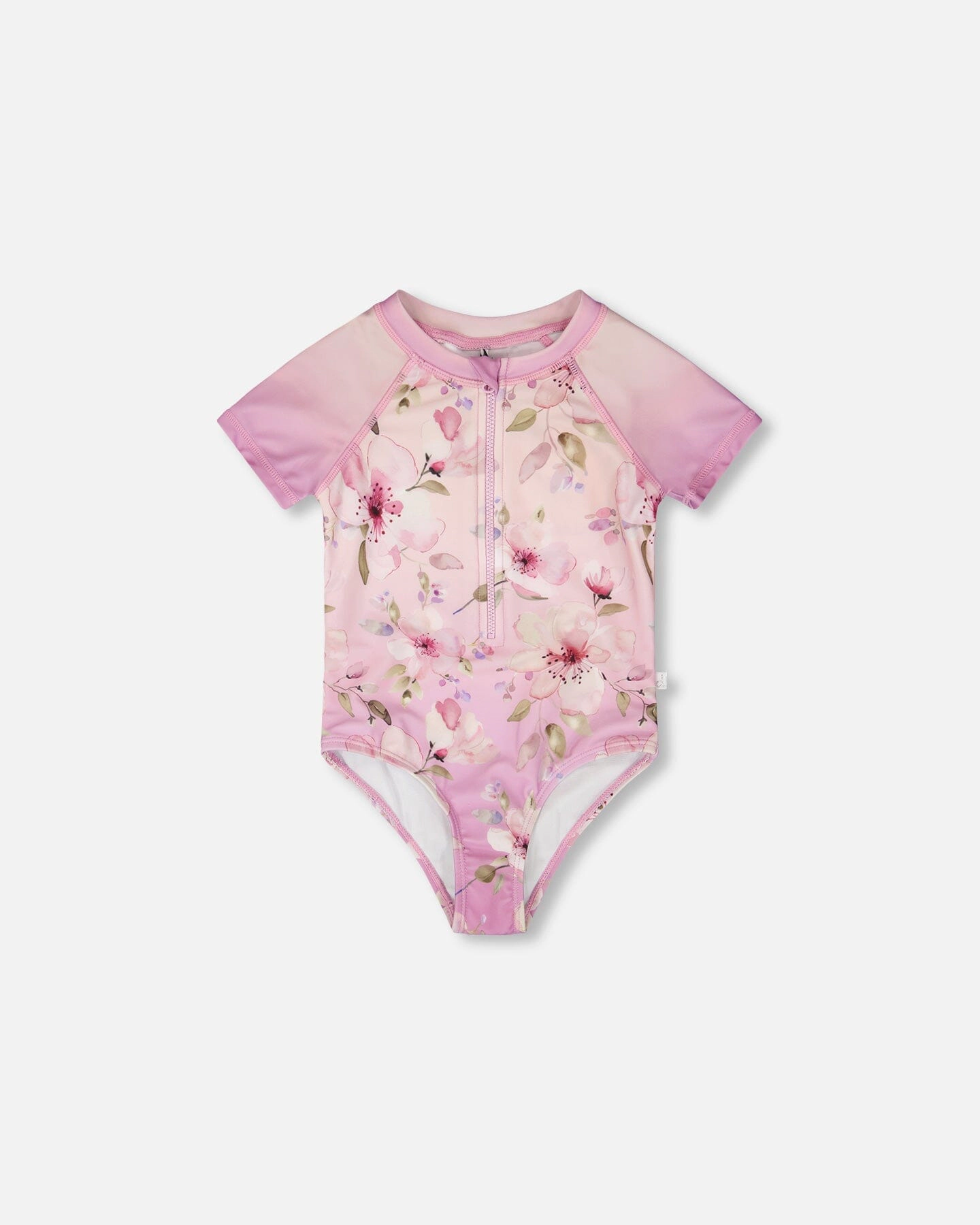 Deux par Girls One-Piece Swimsuit Flower Print