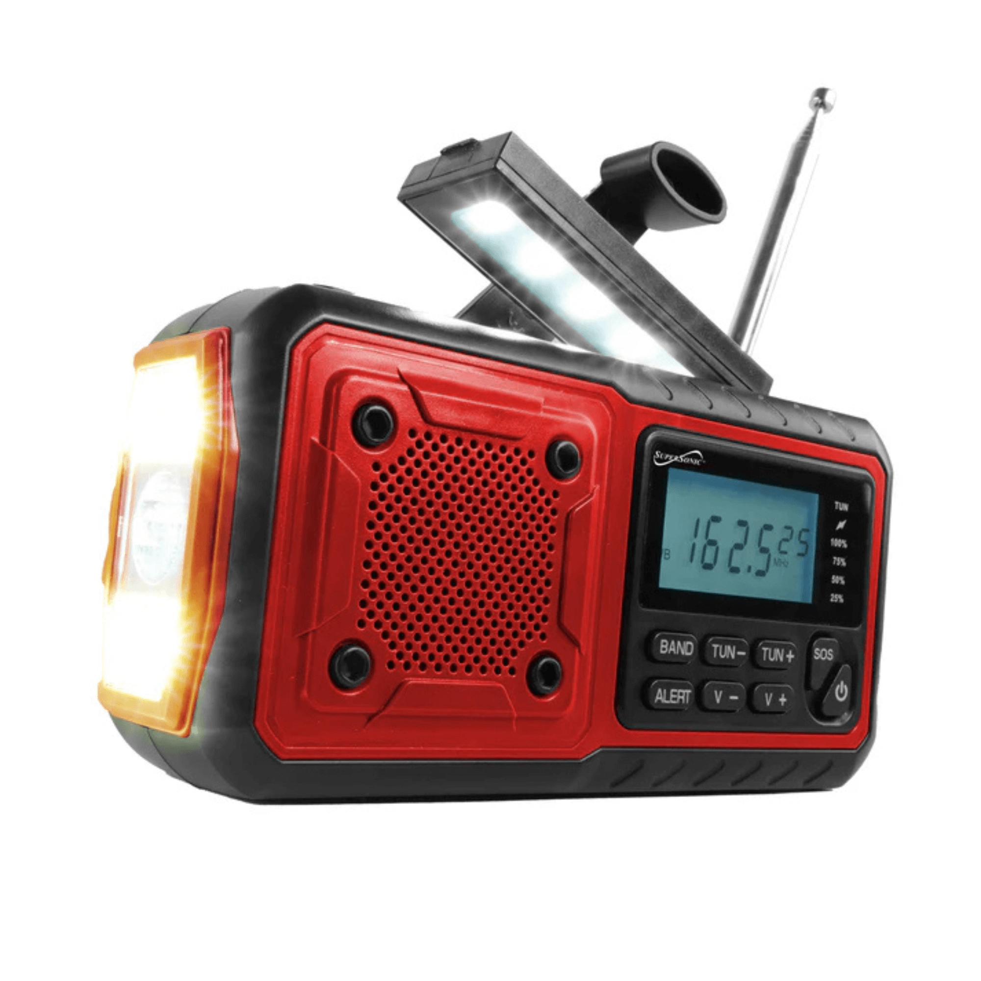 Supersonic Guardian Multi-Powered Emergency Radio