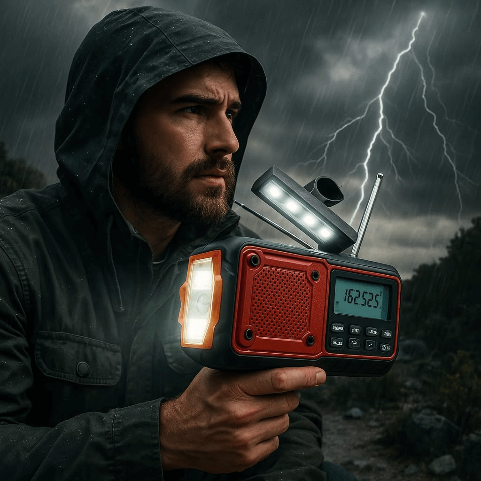 Supersonic Guardian Multi-Powered Emergency Radio