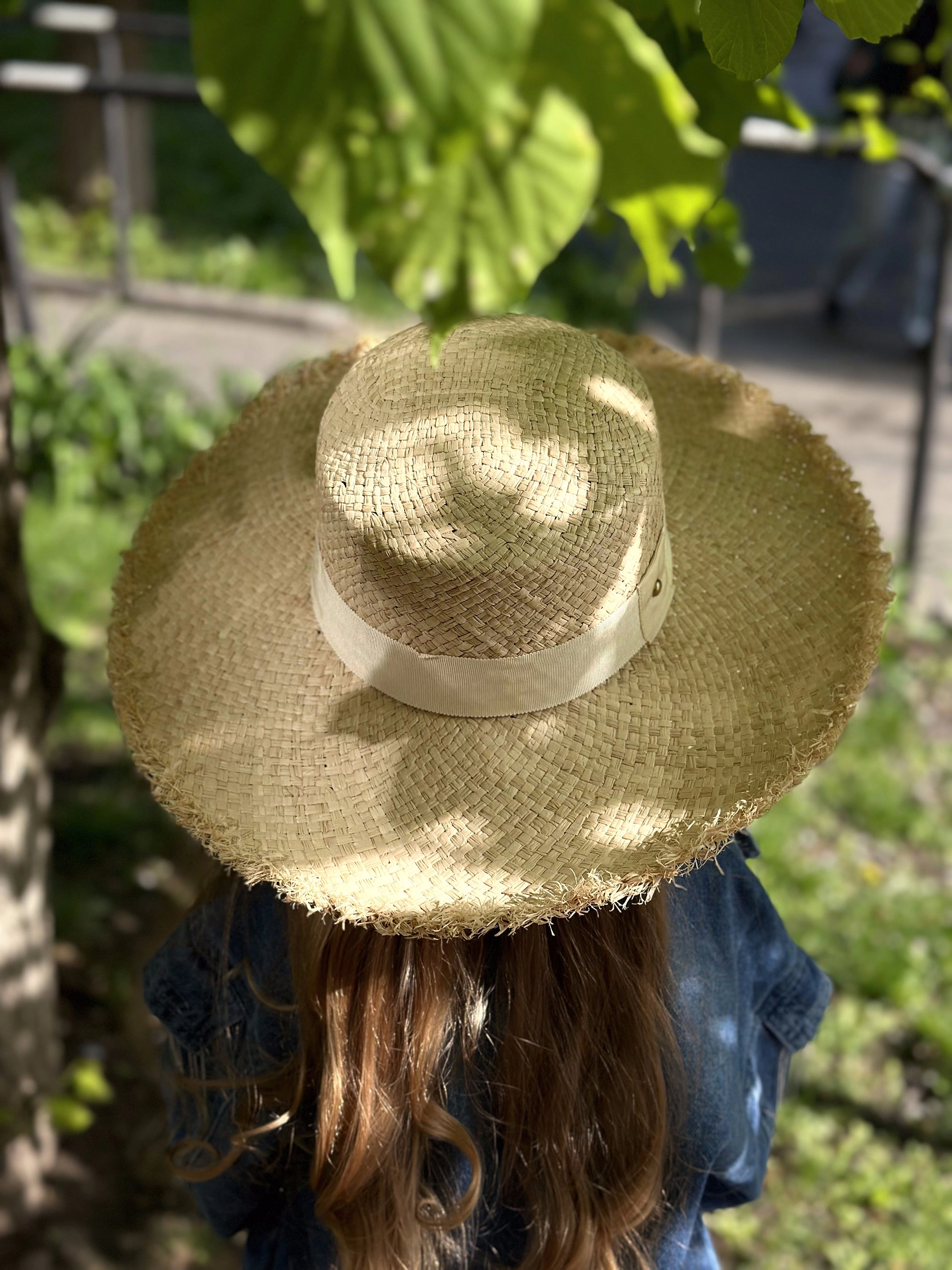 Kanut Sports Maddy Kids Sun Hat - Wide Brim, UPF 50+, Natural