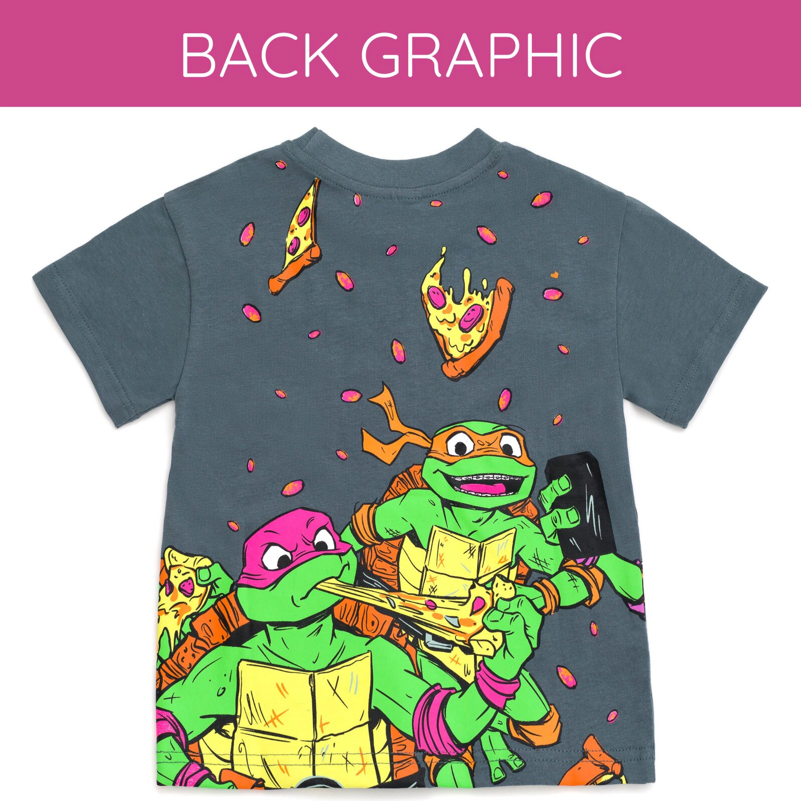 Teenage Mutant Ninja Turtles Boys' Short Sleeve T-Shirt