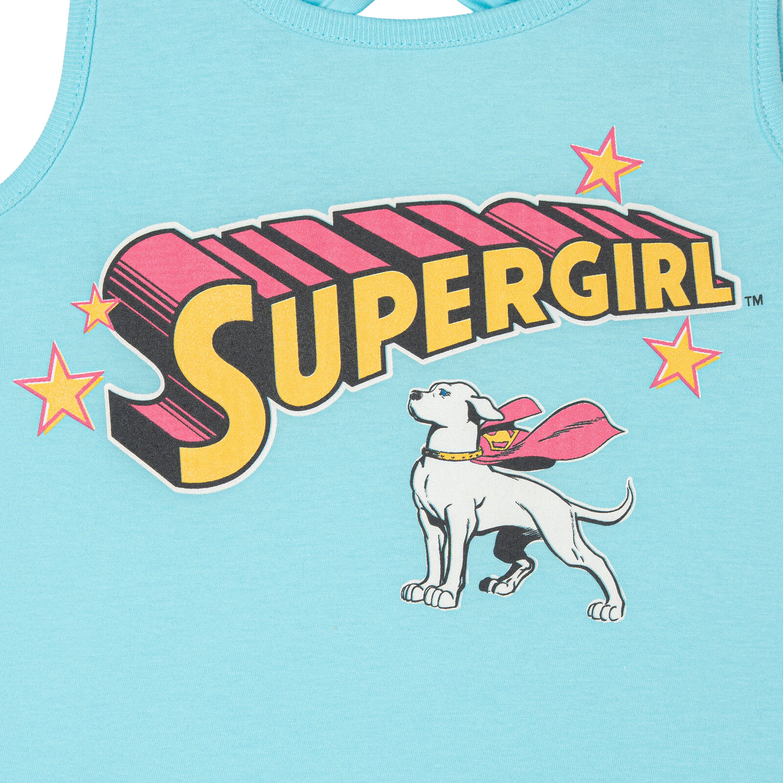 DC Comics Justice League Supergirl Girls' Athletic Tank Top and Shorts Set