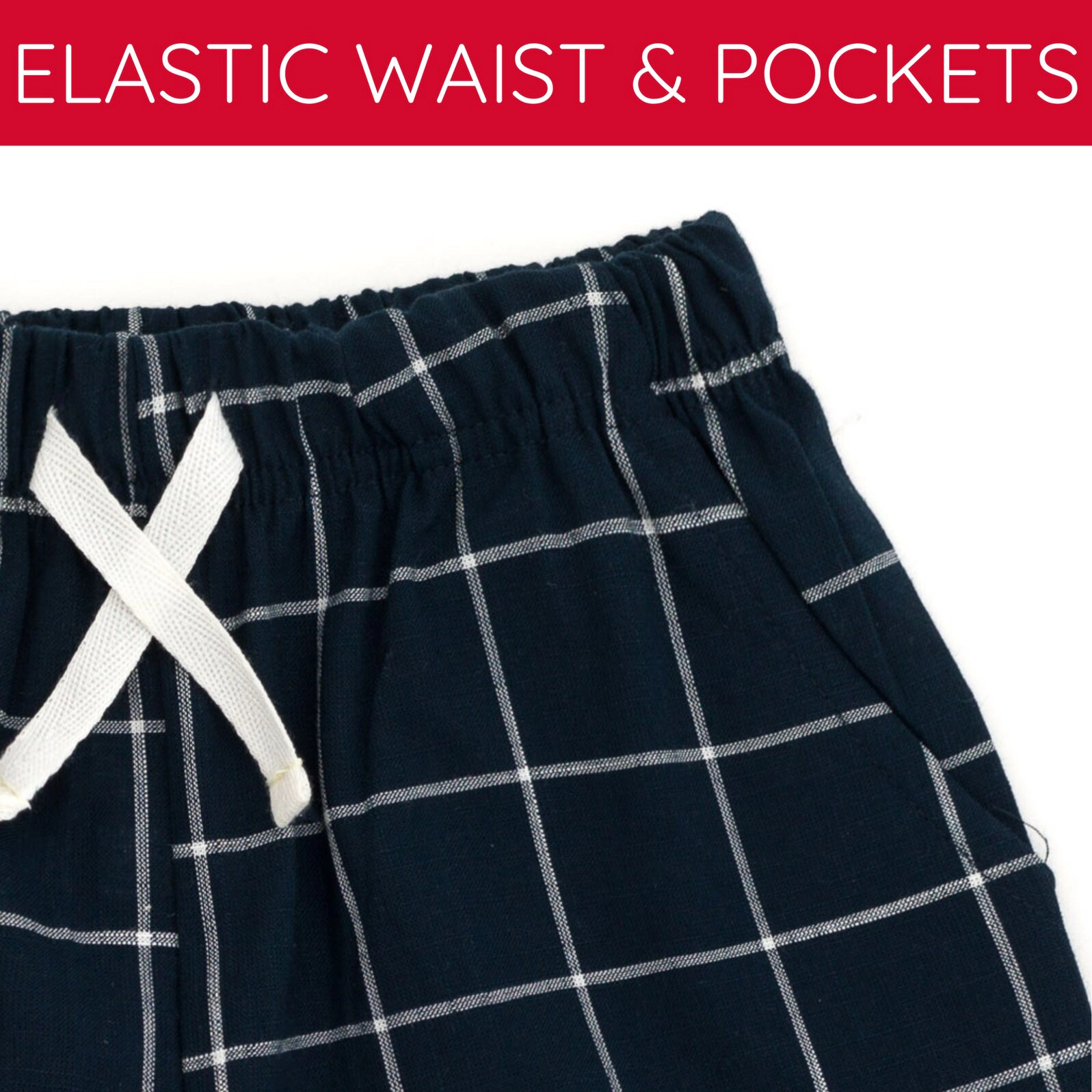 Disney Boys' T-Shirt and Plaid Shorts Set