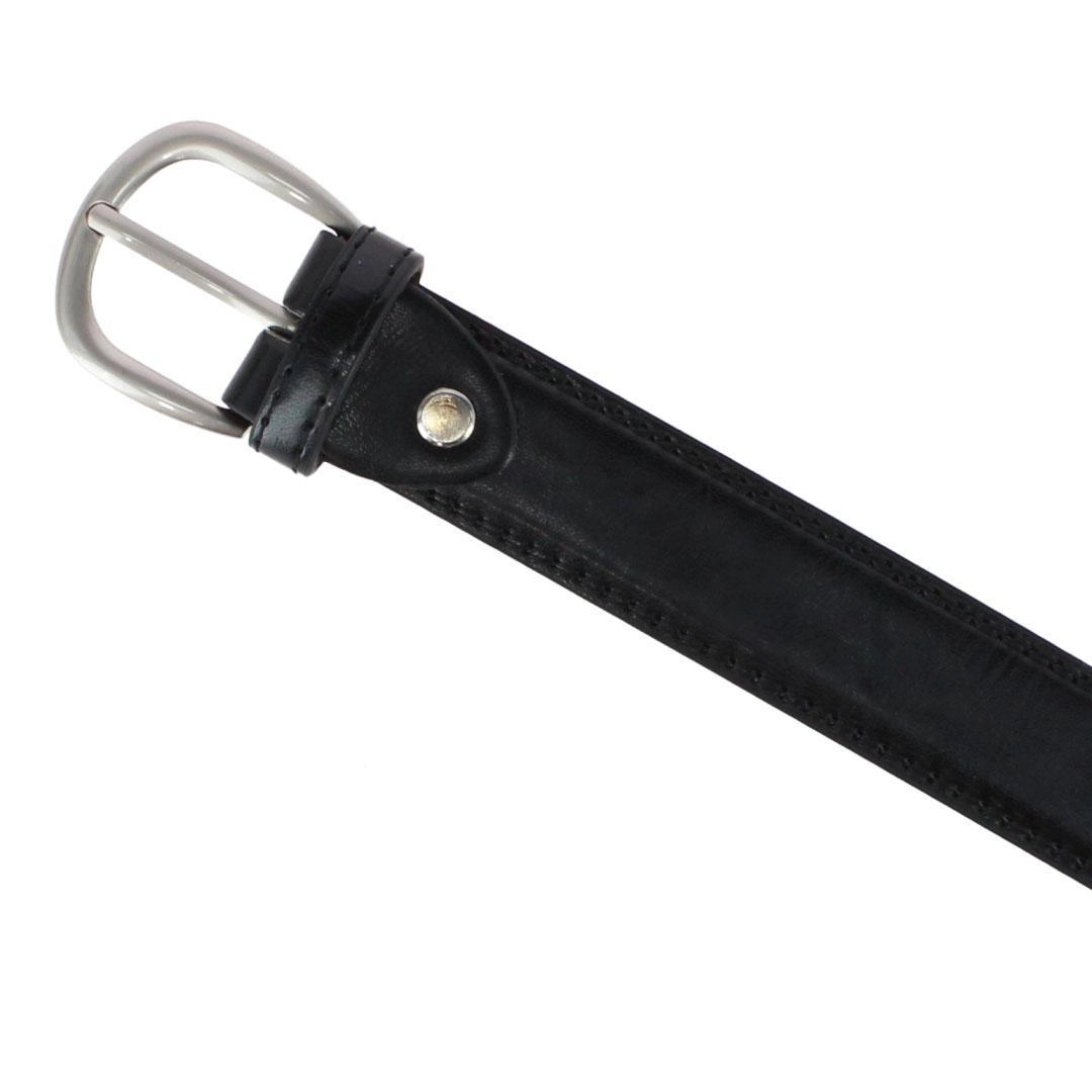 CTM Men's 1 1/8 Inch Wide Basic Dress Belt