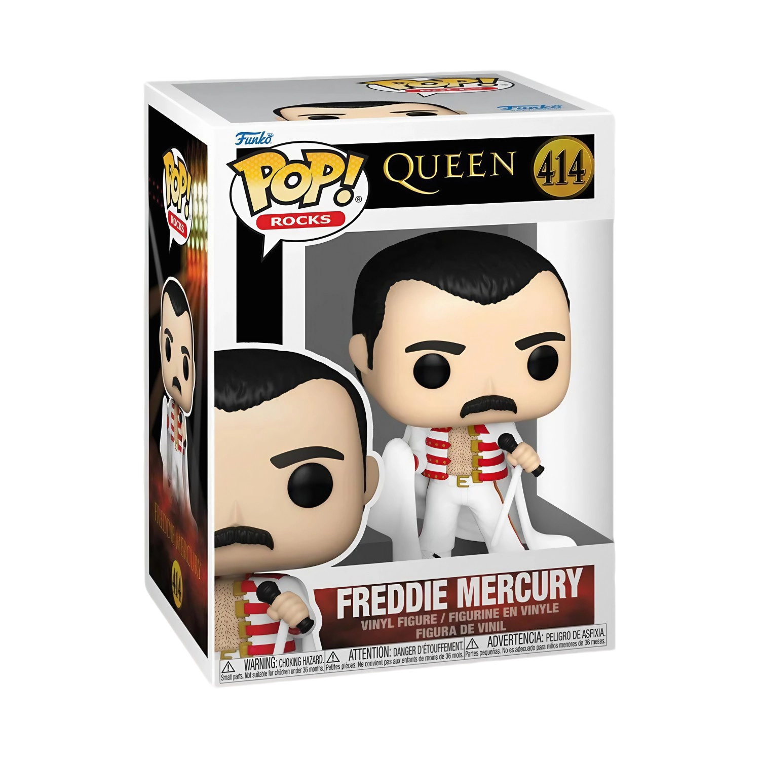 Funko Pop! Queen: Freddie Mercury with Cape #414