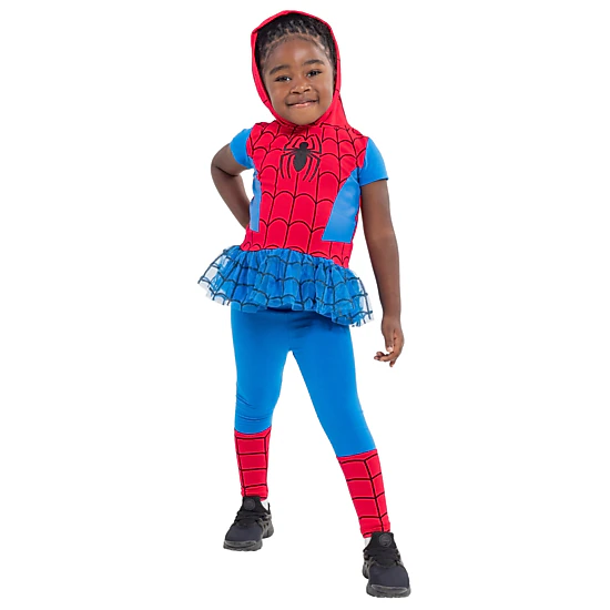 Marvel Girls' Cosplay Hooded Tee and Leggings Set