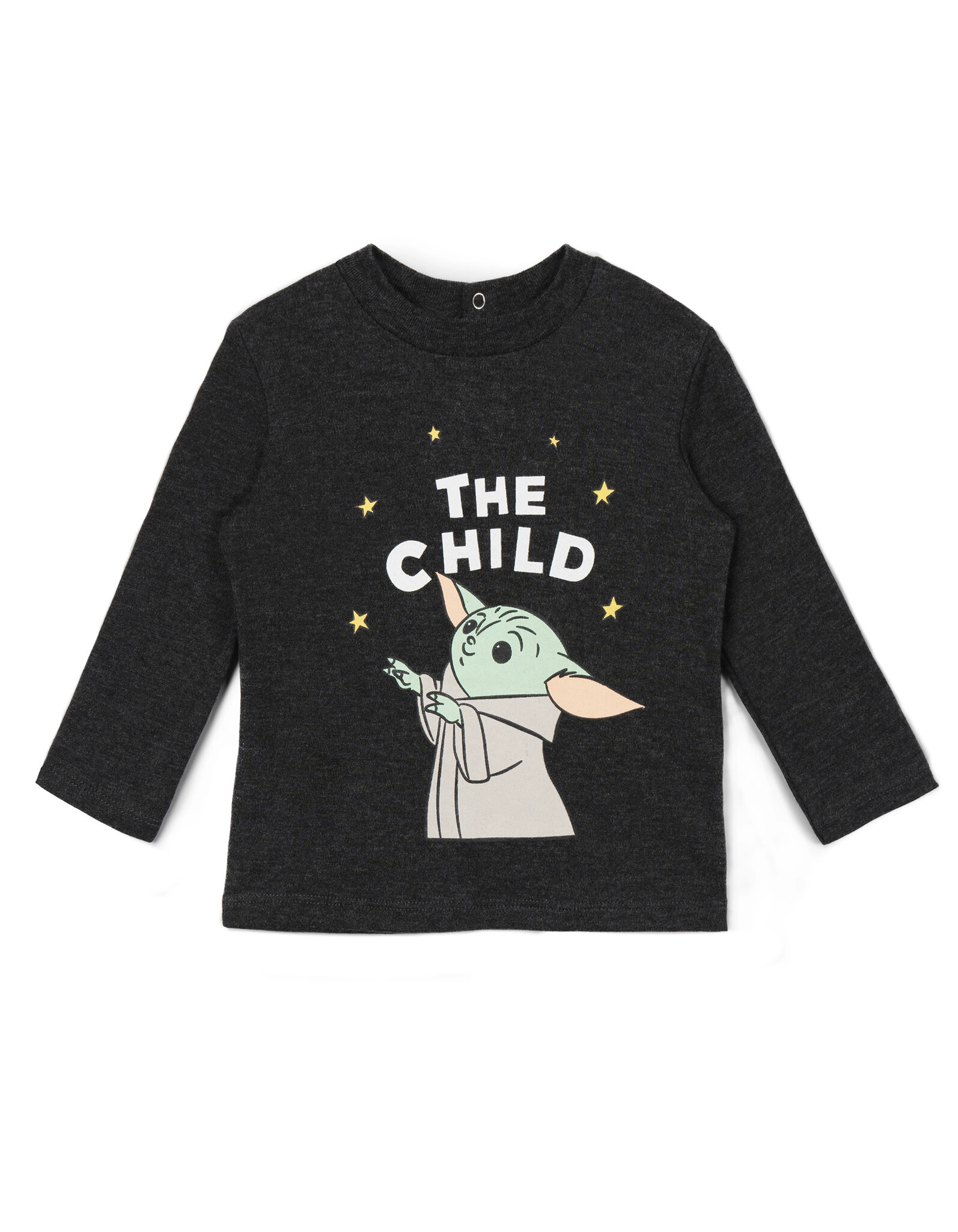 Star Wars The Mandalorian Grogu Baby 4-Piece Bodysuit Tee and Pants Set