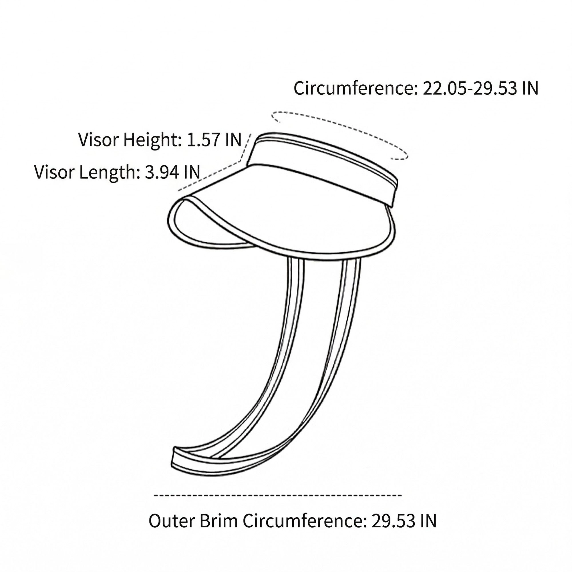 Anna-Kaci Womens Sun Visor Hat Lightweight Foldable Outdoor Beach Travel